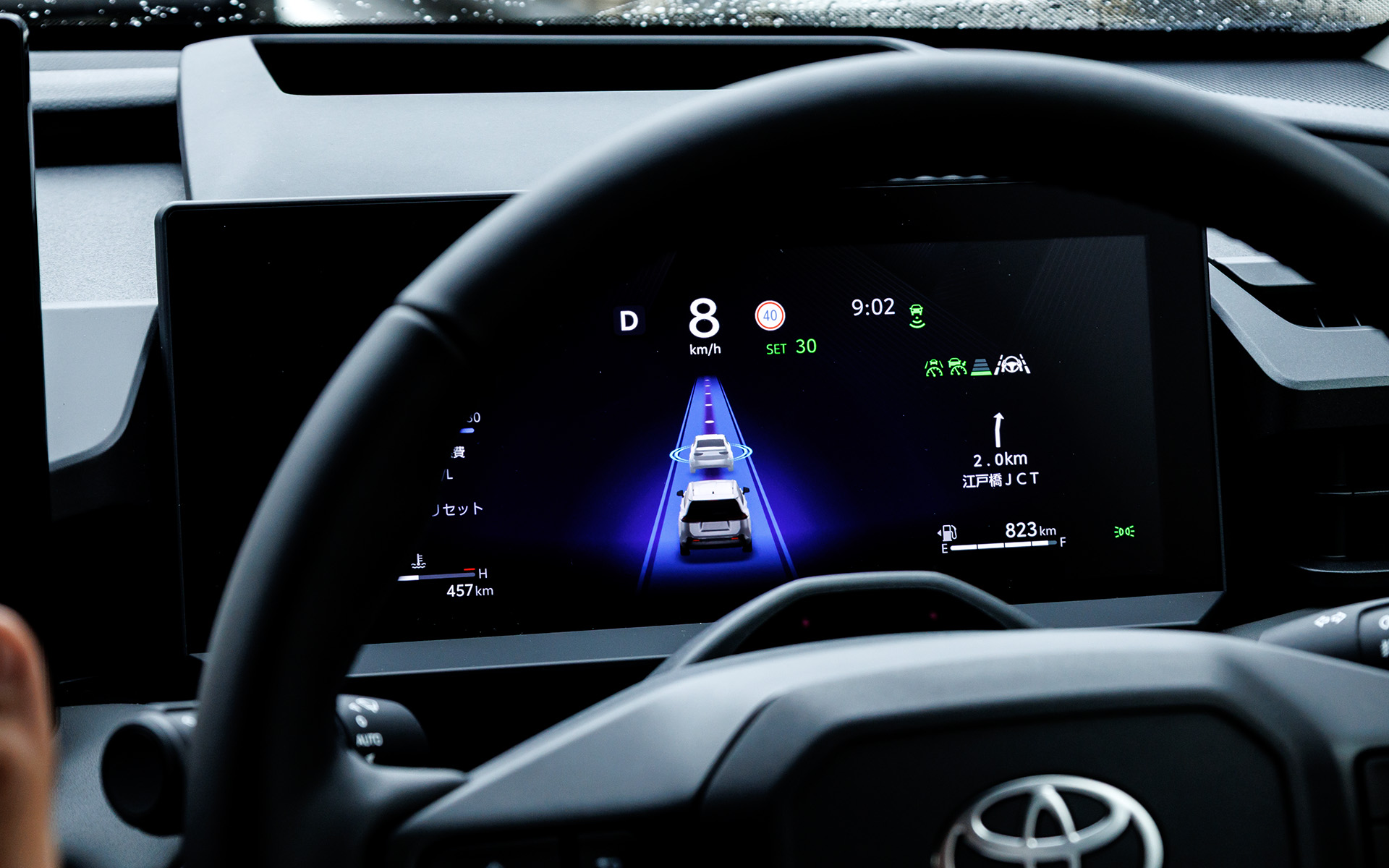 Zにはドライバーモニタリングが装備されており、Toyota Safety Senseのトヨタチームメイト アドバンスト ドライブの渋滞時支援機能へ移行することが可能。これまでのノア/ヴォクシーなどと同様、渋滞時ハンズオフができる