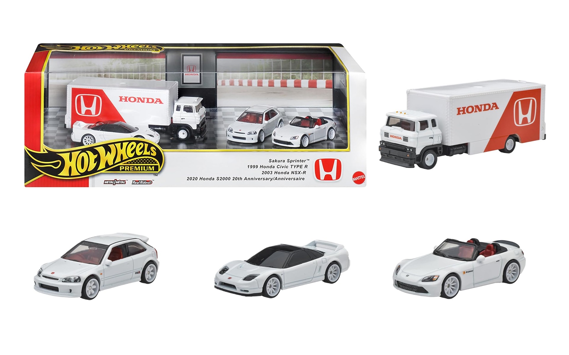 Amazonでミニカー・ホットウィールのホンダ車セットがタイムセール対象品となっている
