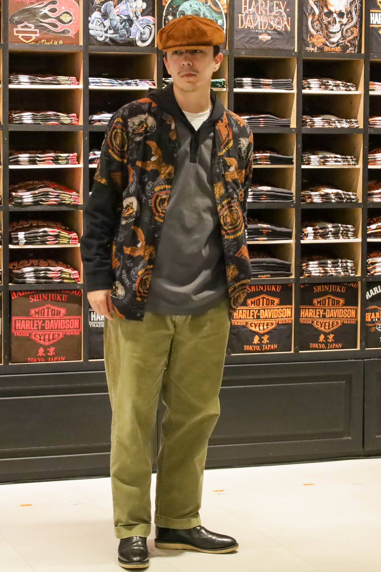 5名のモデルがコーディネート例を披露