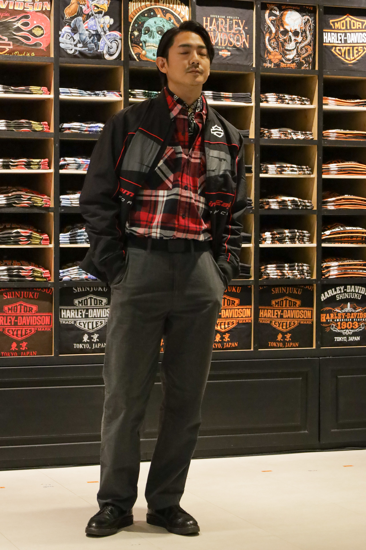 5名のモデルがコーディネート例を披露