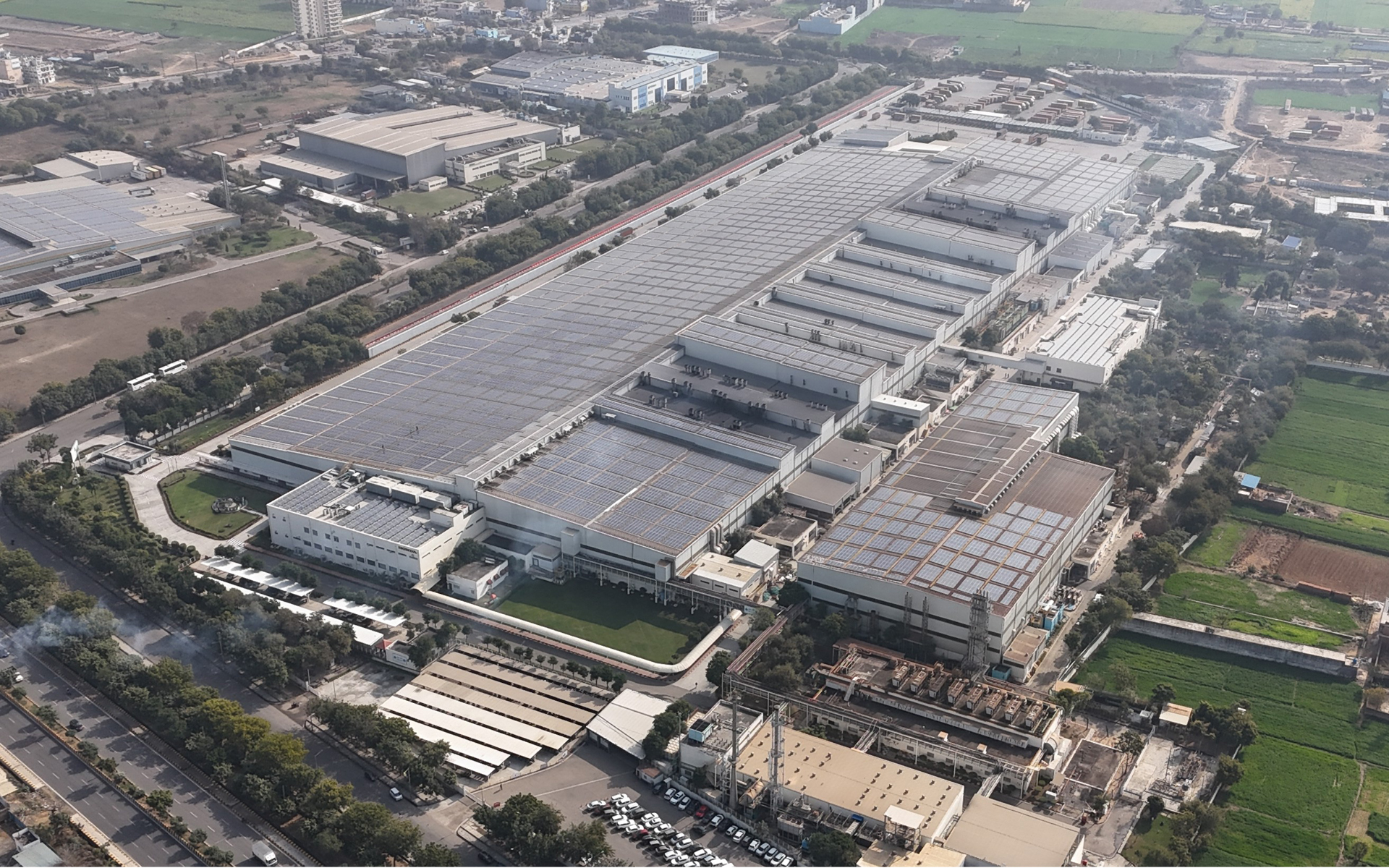 HMSI第二工場の外観