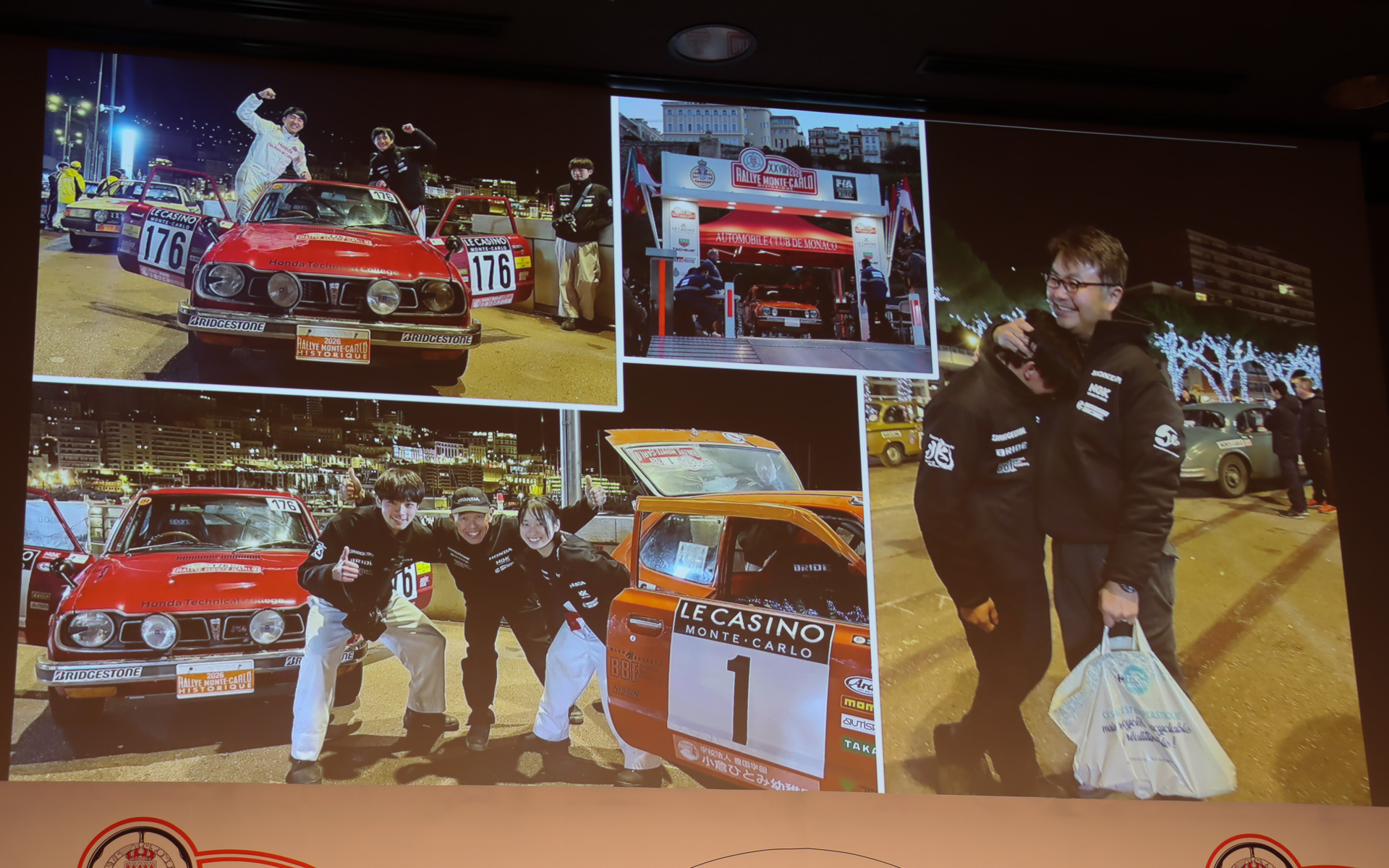 ホンダ学園による「ラリー・モンテカルロ・ヒストリック2026」参戦風景
