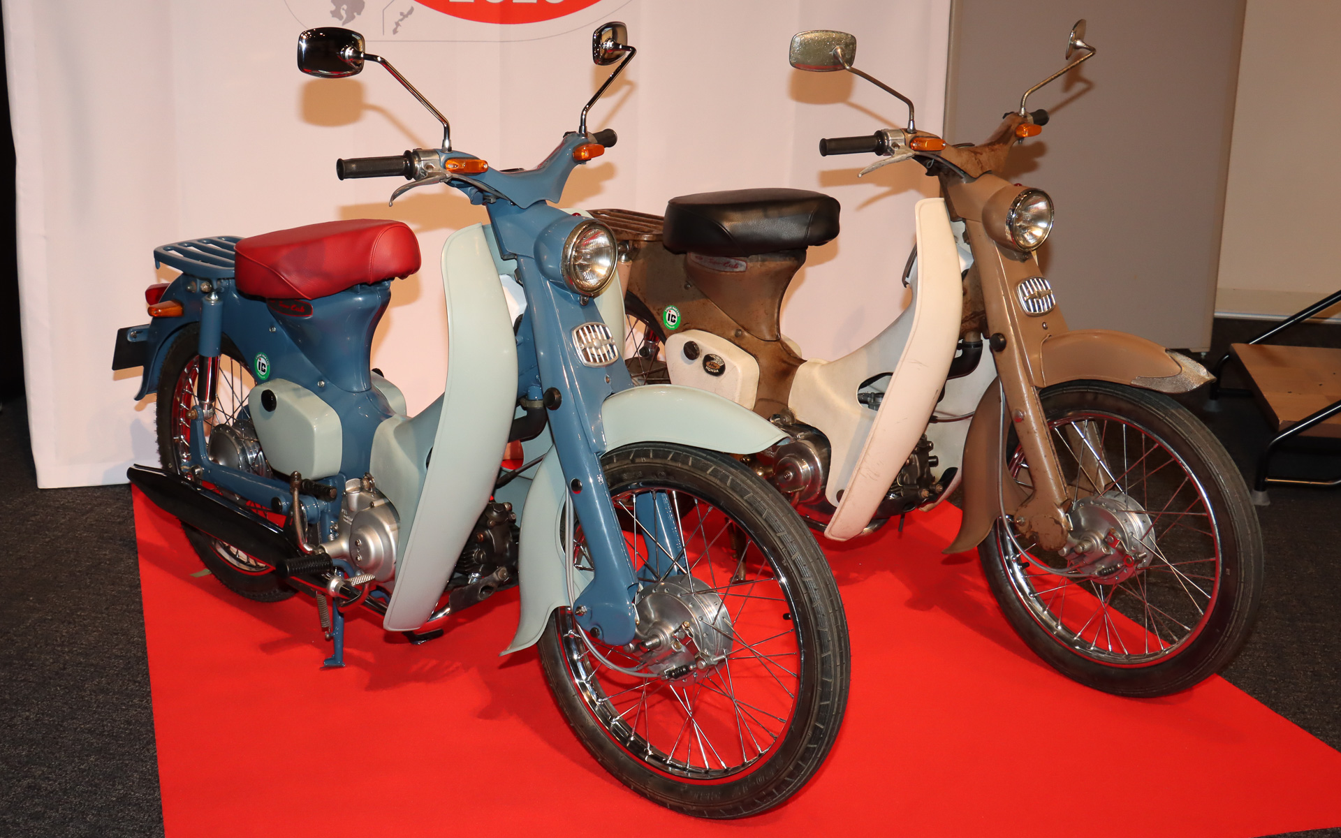 レストアされたスーパーカブが日本全国を駆け抜けることになる