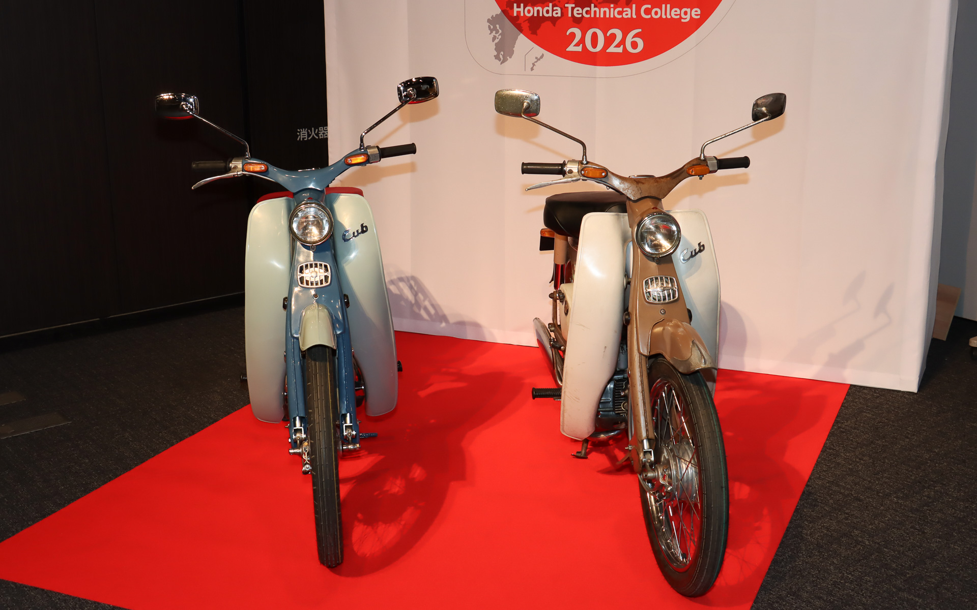 レストアされたスーパーカブが日本全国を駆け抜けることになる