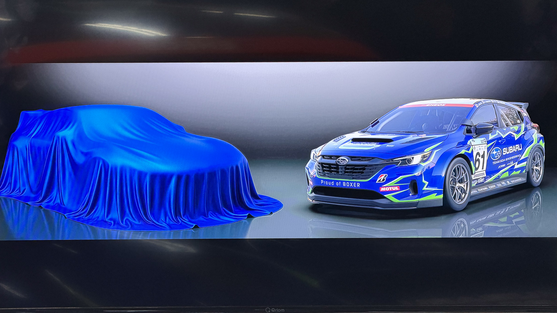 イラスト公開前のBRZ 4WDターボ車