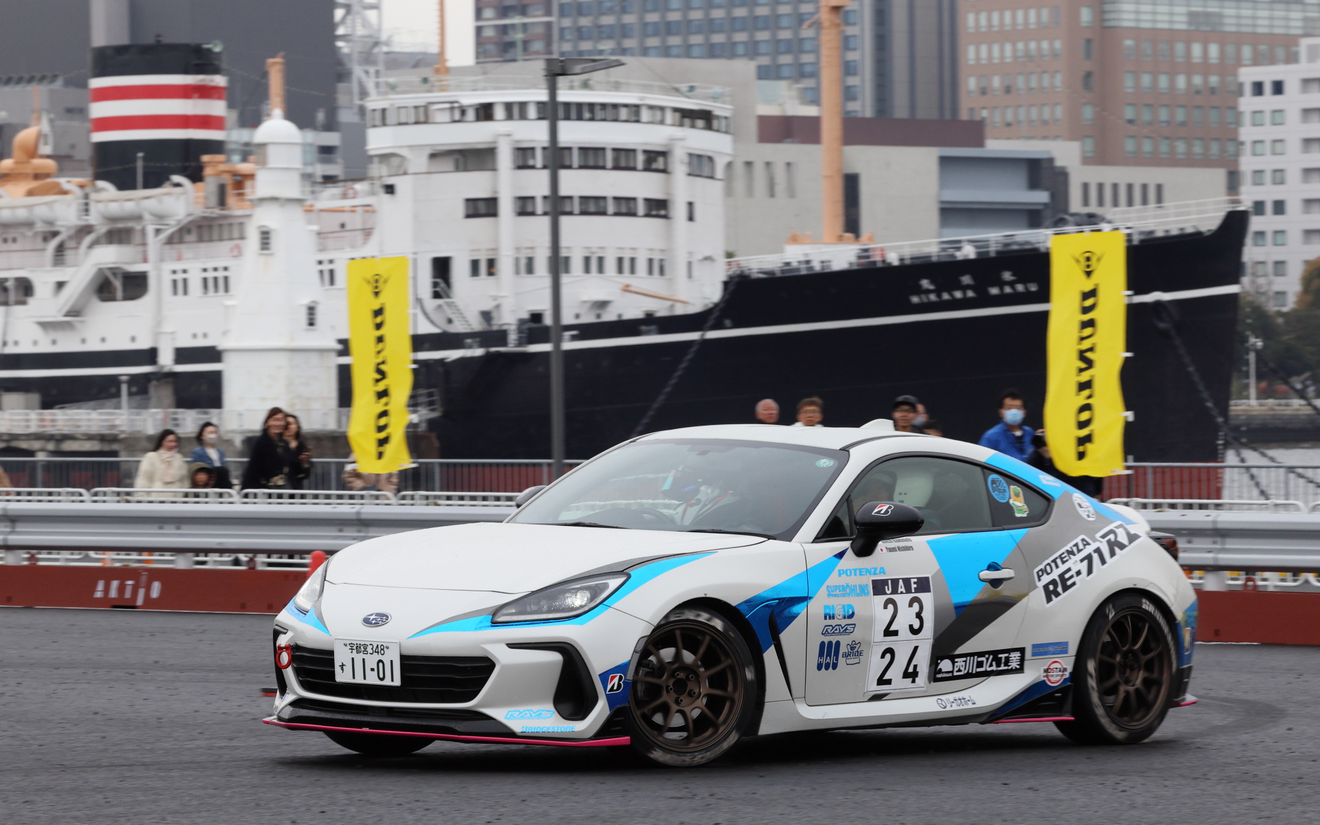 全日本ジムカーナ参戦車両によるデモラン＆同乗走行