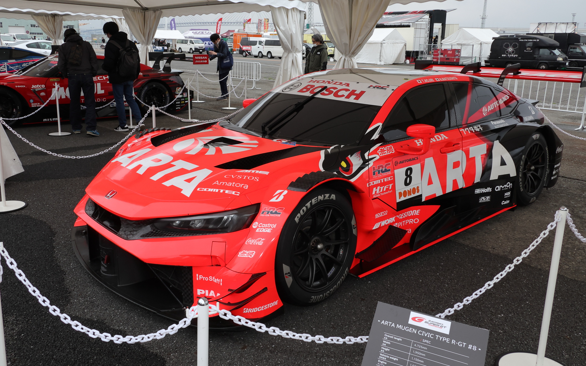 ARTA MUGEN シビックタイプR GT（スーパーGT）