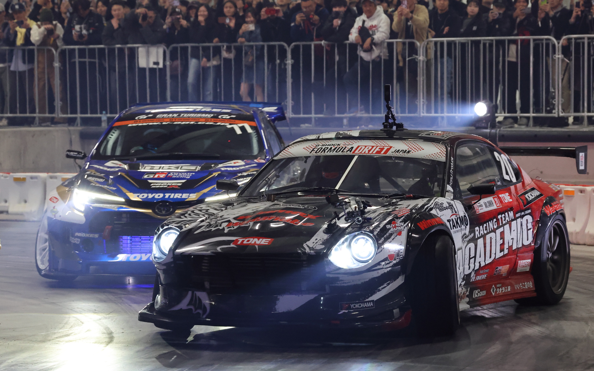 新旧マシンのツインドリフトパフォーマンス