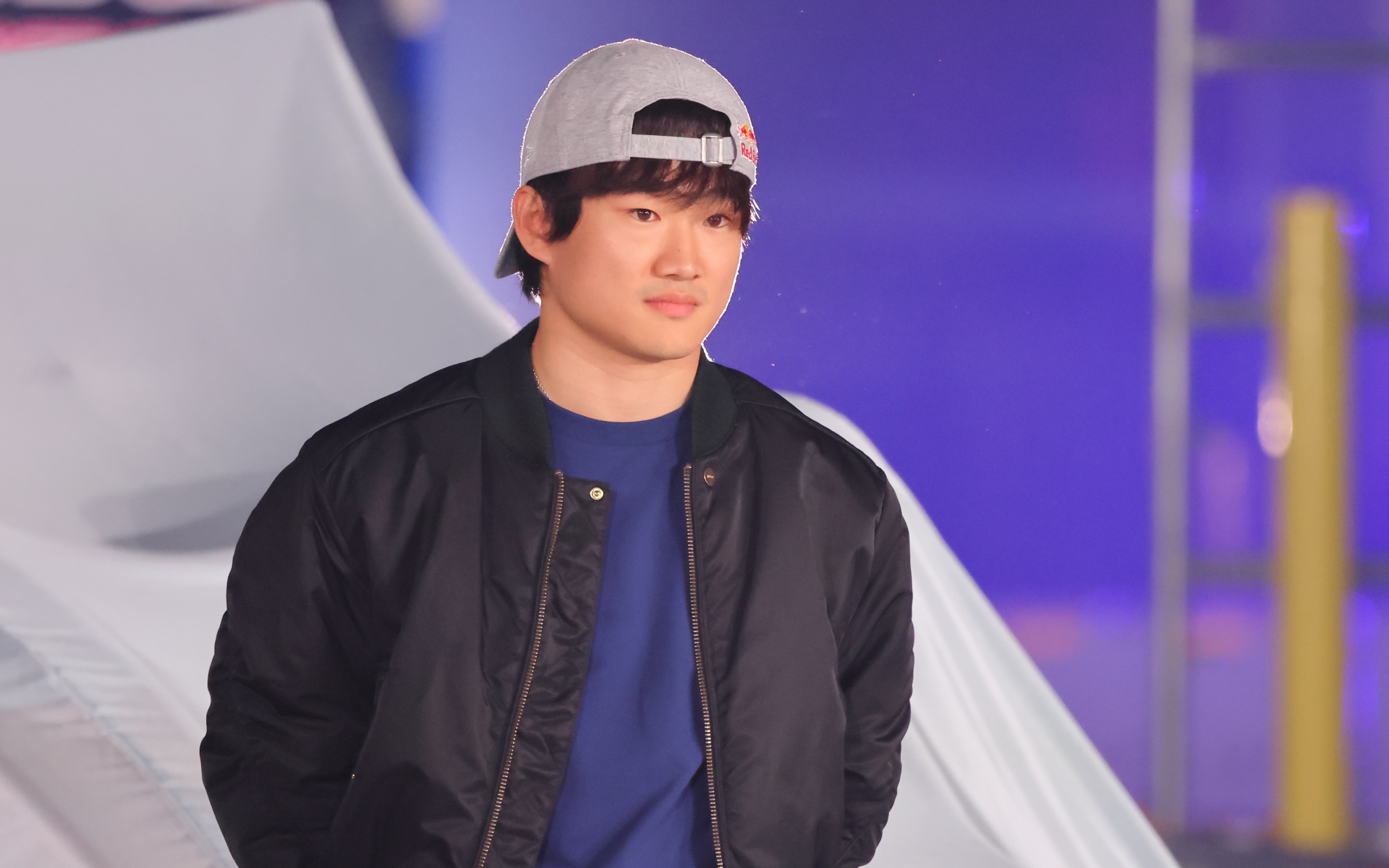 イベント会場には、レッドブルの角田裕毅選手と、TGR-WRCチャレンジプログラムドライバーの箕輪大也選手が登場