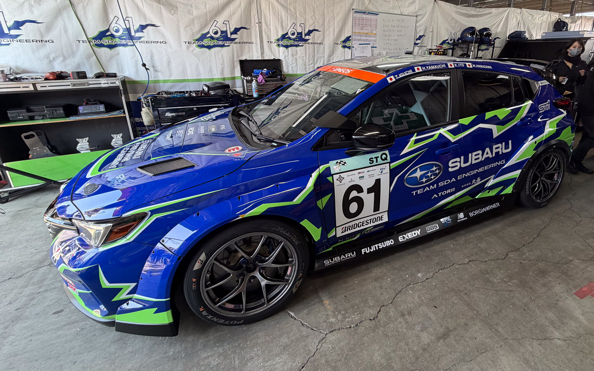 スーパー耐久開幕戦に登場した新しいS耐車「ハイパフォX2」こと「SUBARU HIGH PERFORMANCE X VersionII」