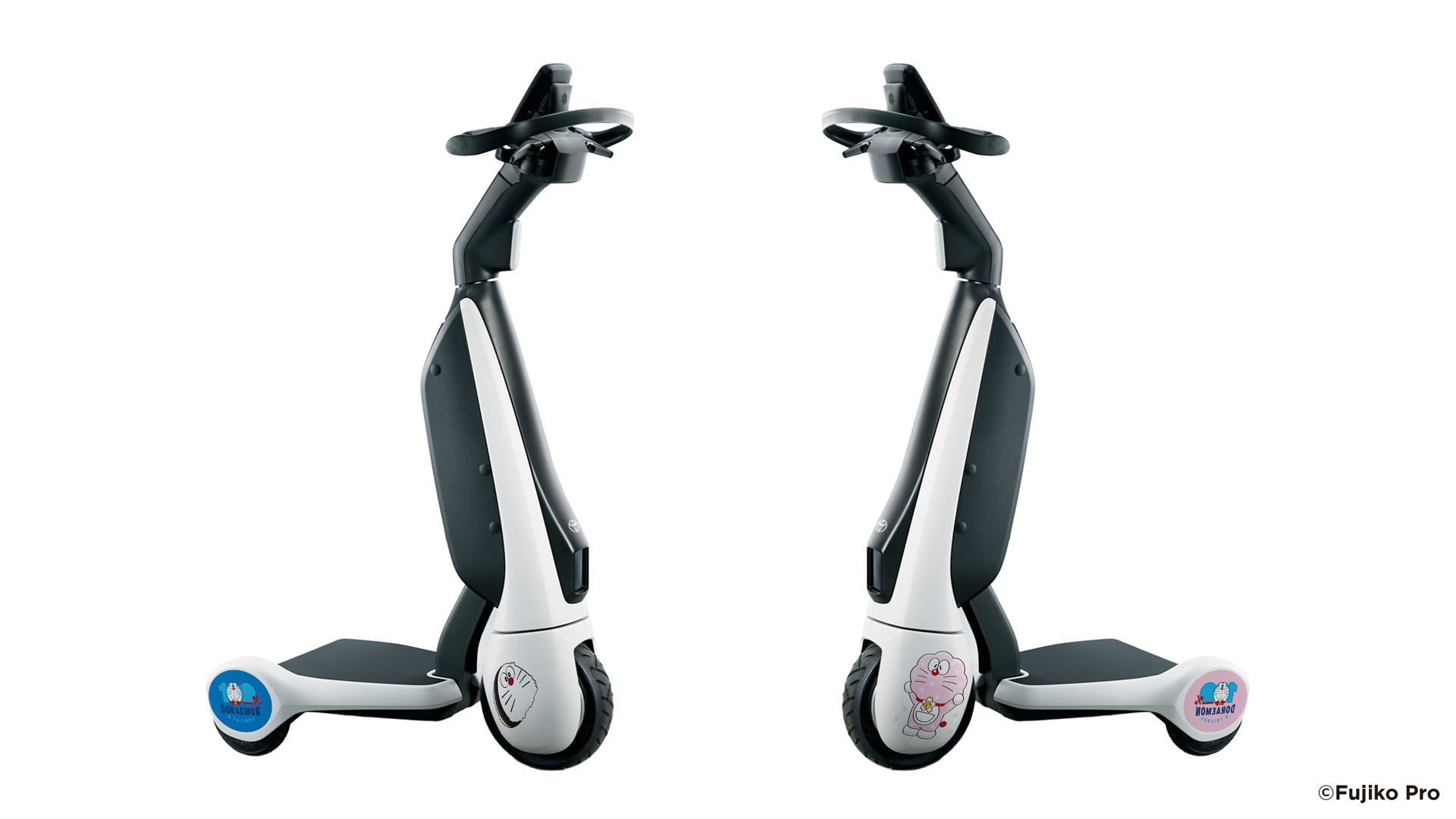 ドラえもん仕様の歩行支援モビリティ「C＋walk T」のレンタルサービス。営業期間は3月27日～5月10日、5月15日～5月17日の10時～18時（4月6日～4月24日の間は土日のみ営業）