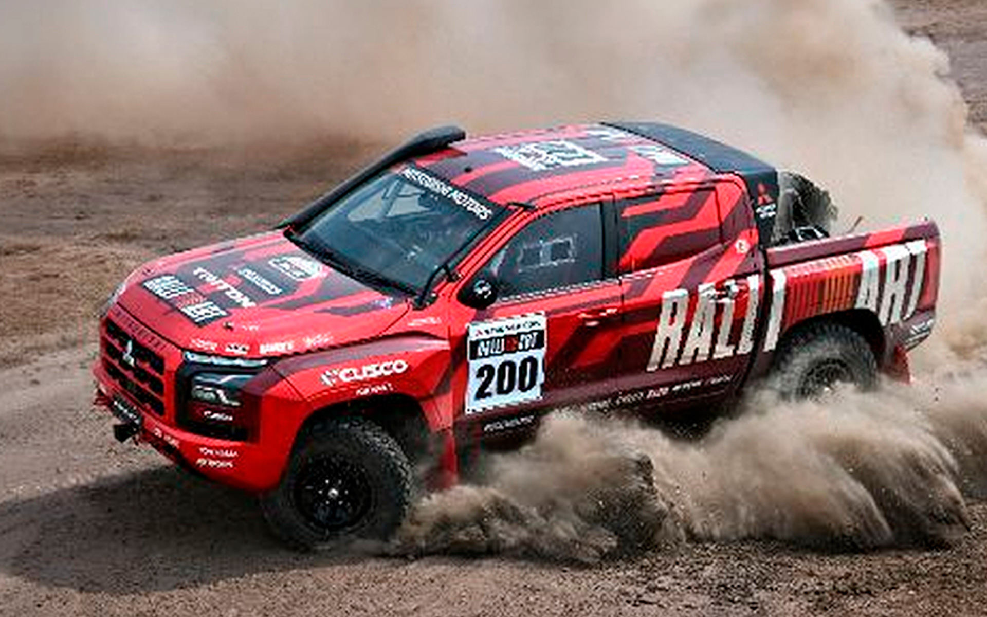 AXCR2026に参戦するピックアップトラック「トライトン」