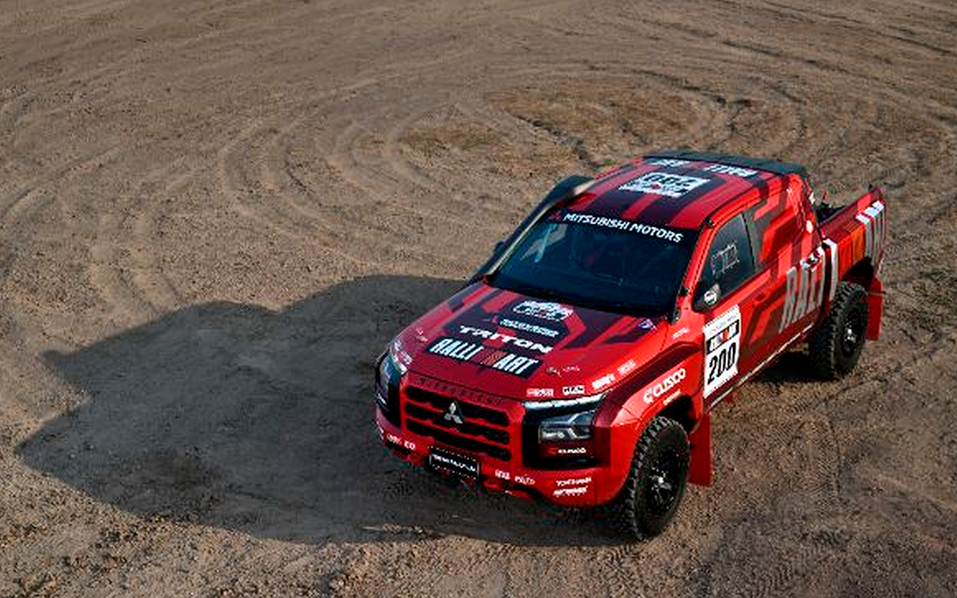 2026年参戦車両の「トライトン」