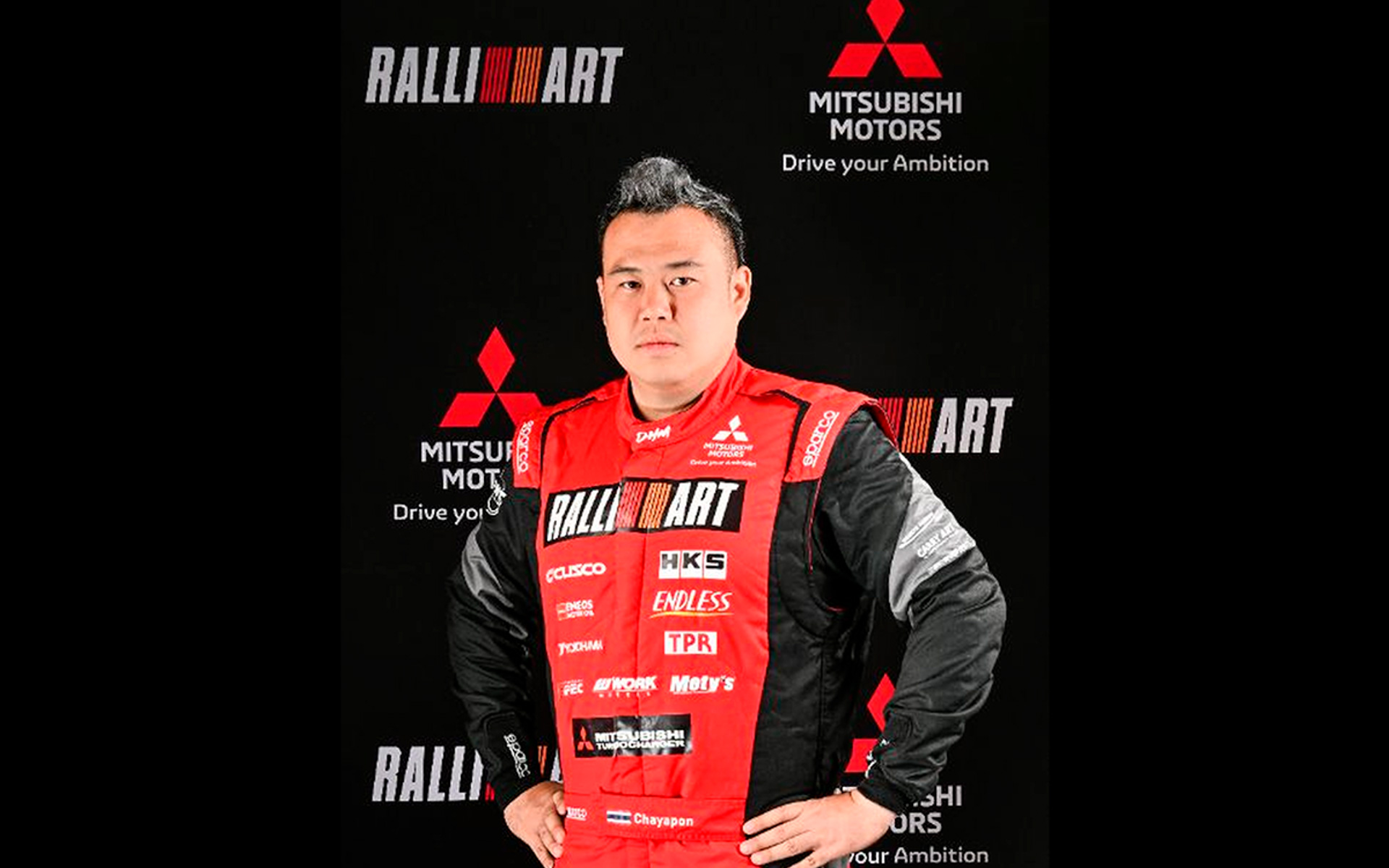 ドライバーのチャヤポン・ヨーター選手