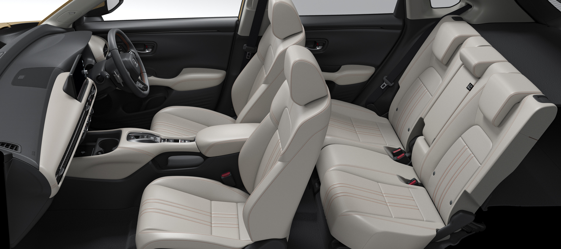 e:HEV Z 特別仕様車クロスツーリングのグレージュ内装