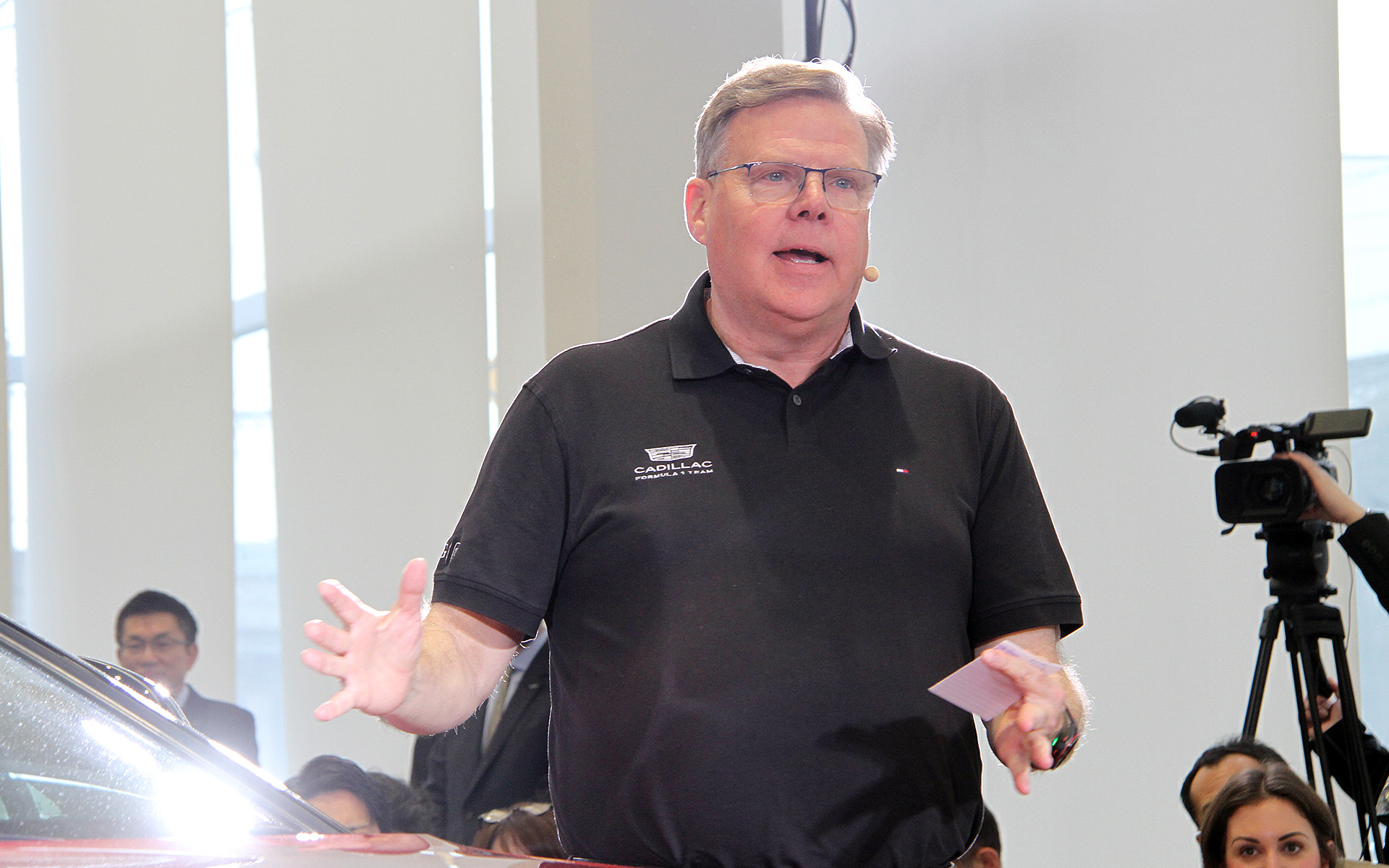 米GMのパフォーマンス＆モータースポーツ担当副社長であるジム・キャンベル氏