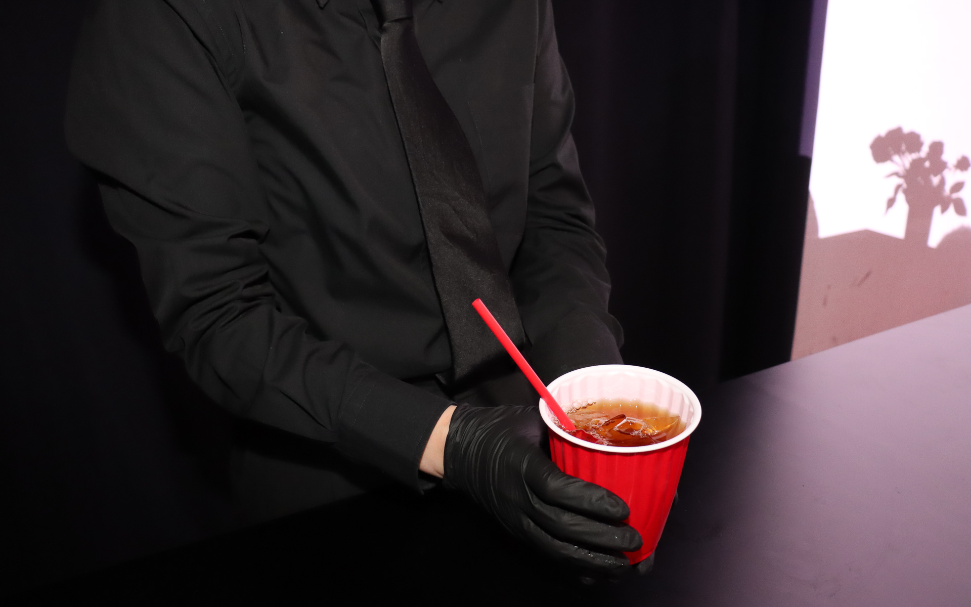 フリードリンクも提供