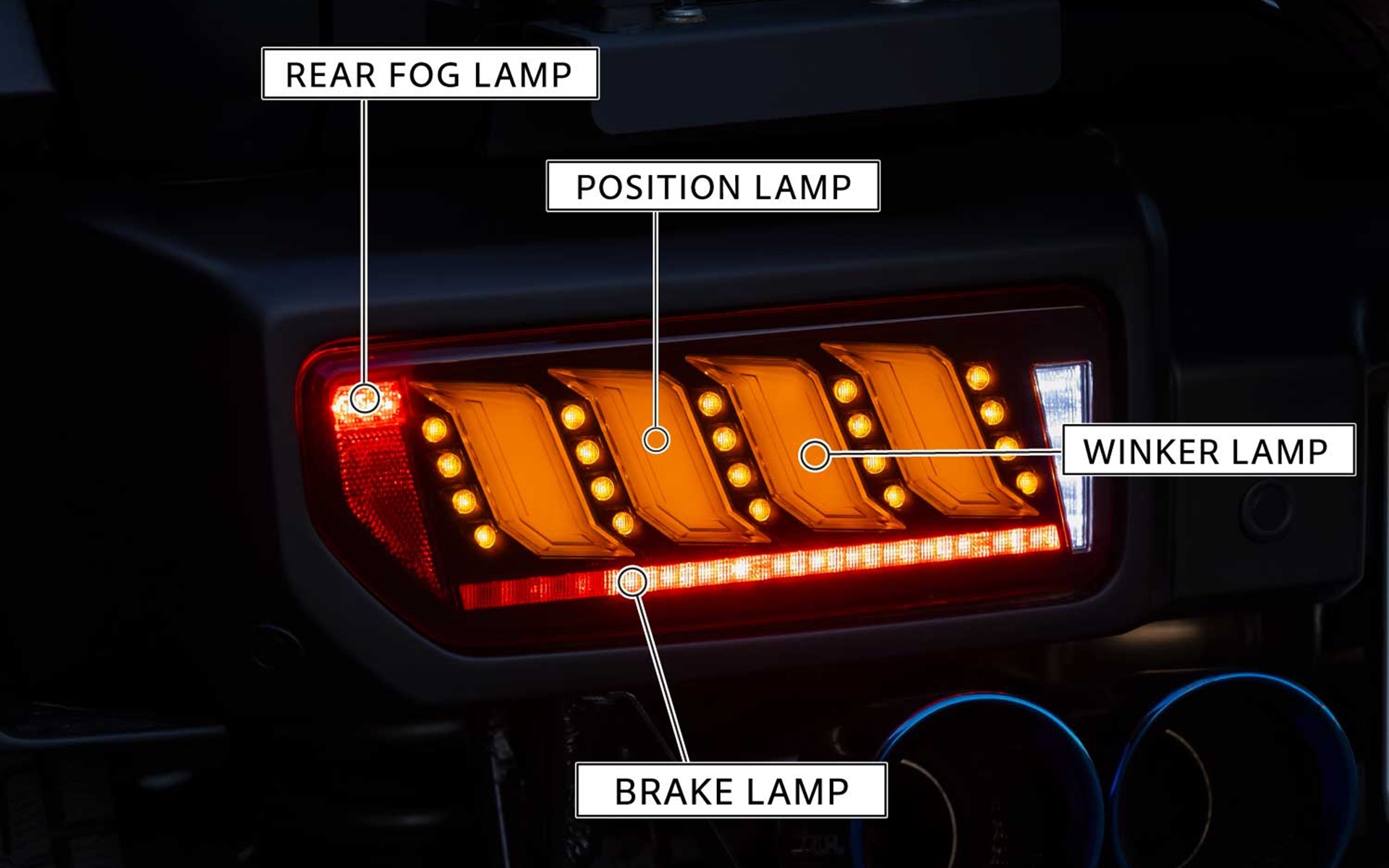 ジュエルLEDテールランプ ULTRA TYPE2