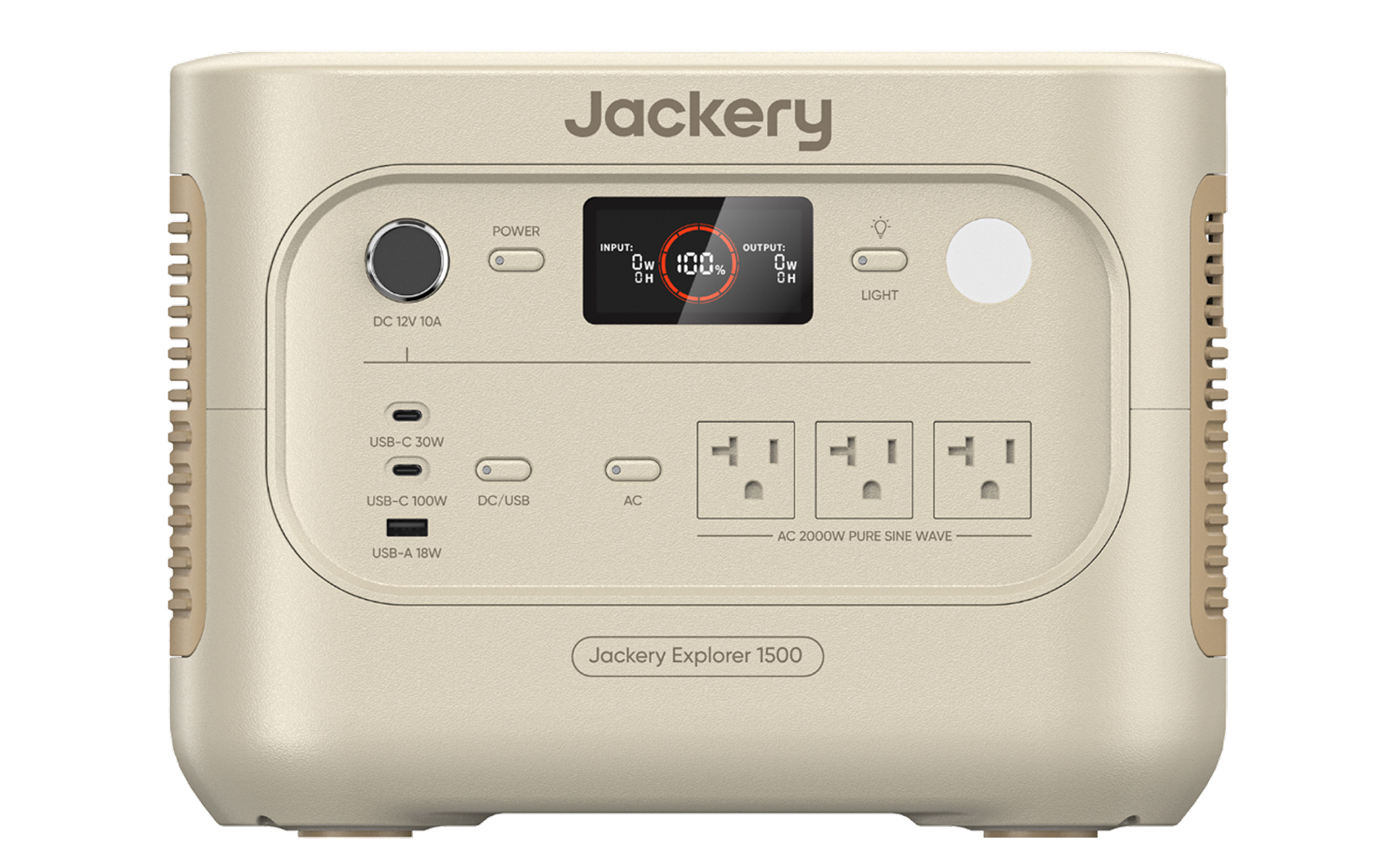 ジャクリのポータブル電源「1500 New」に新色「サンドゴールド」が登場