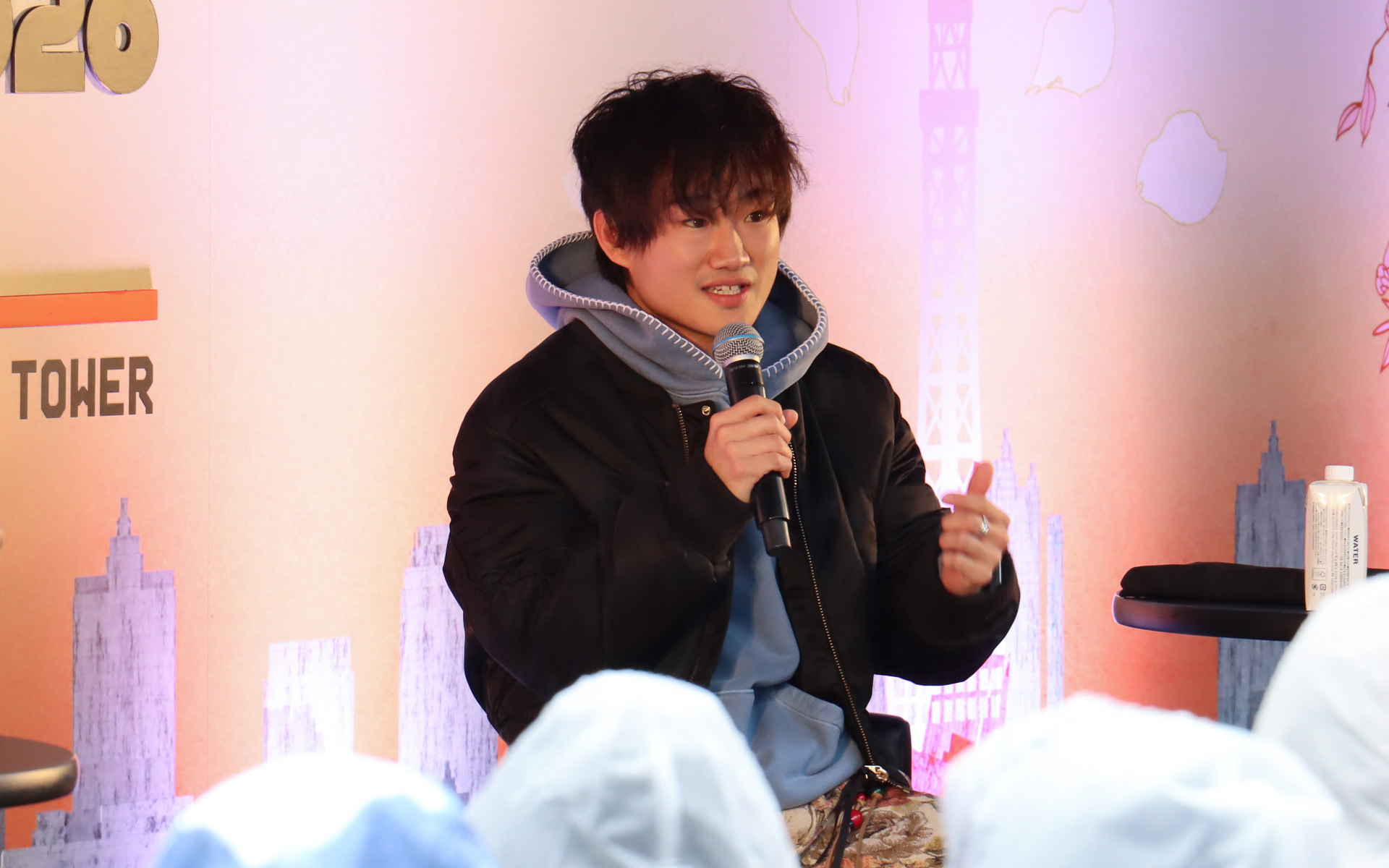 チームでリザーブドライバー兼テストドライバーの仕事をしつつ、いつでも復帰できるよう準備していると語る角田選手