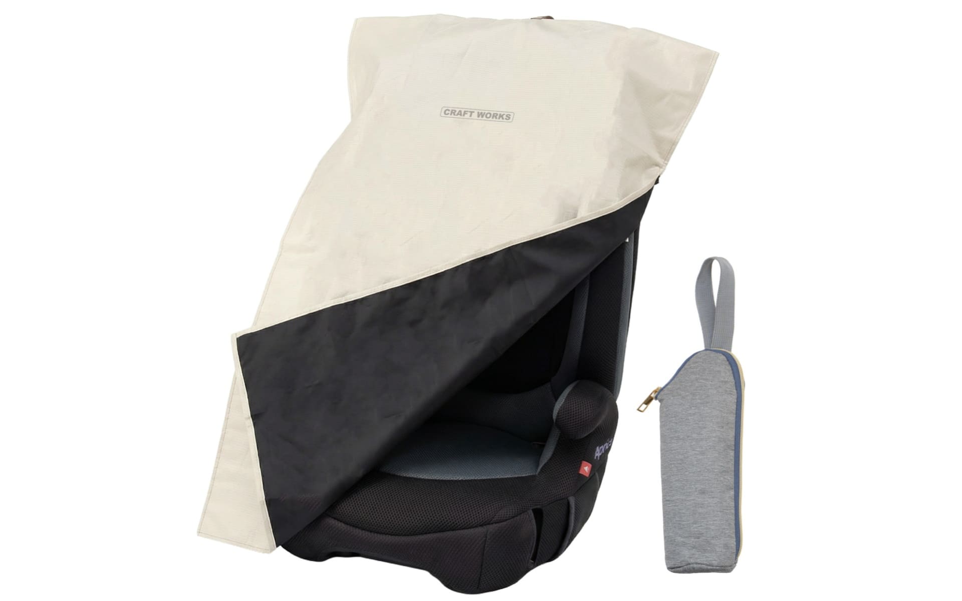 チャイルドシート遮熱カバーが登場