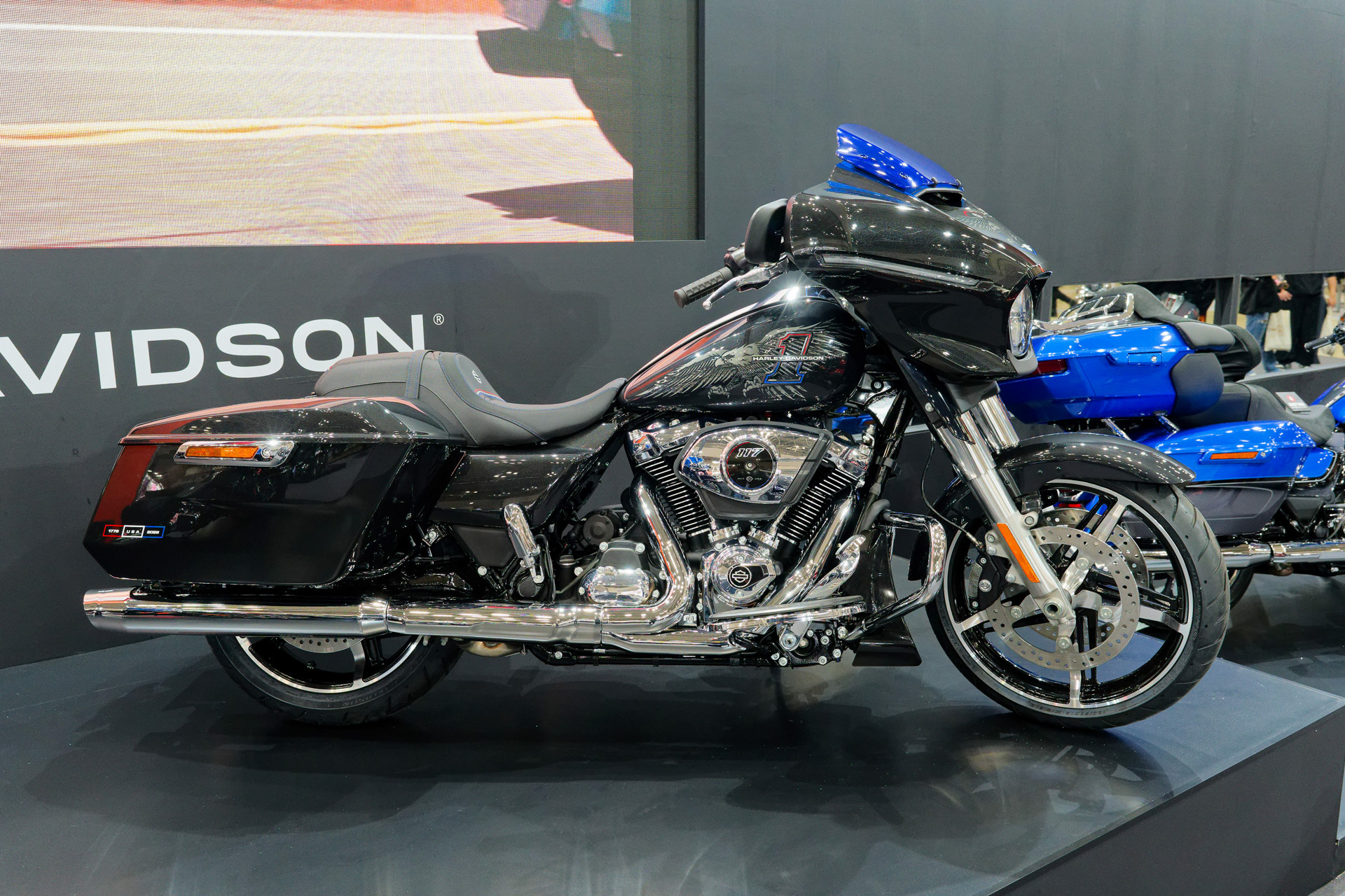 建国250周年記念カラーの「ストリート グライド」