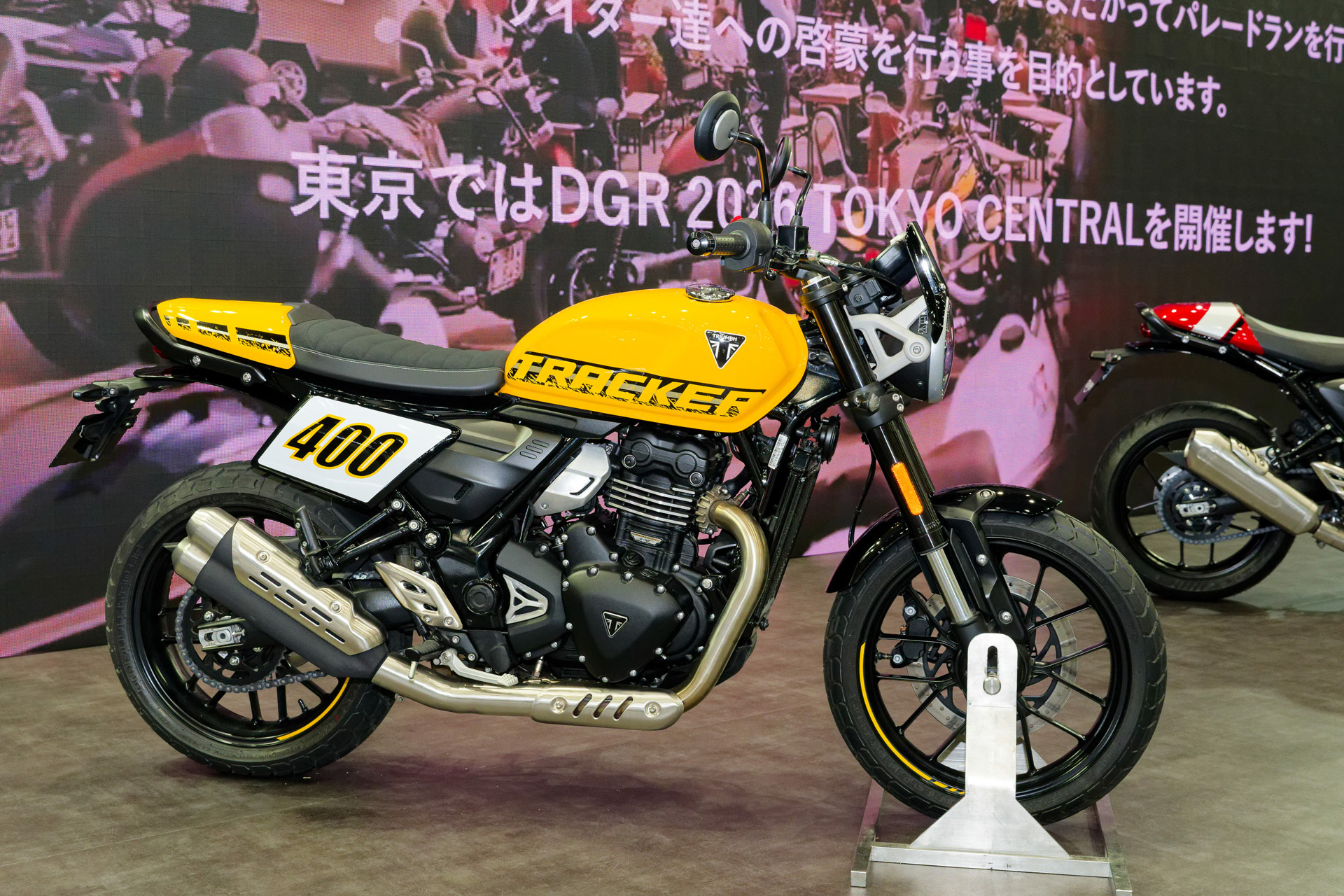 「Tracker 400」。価格は80万9900円