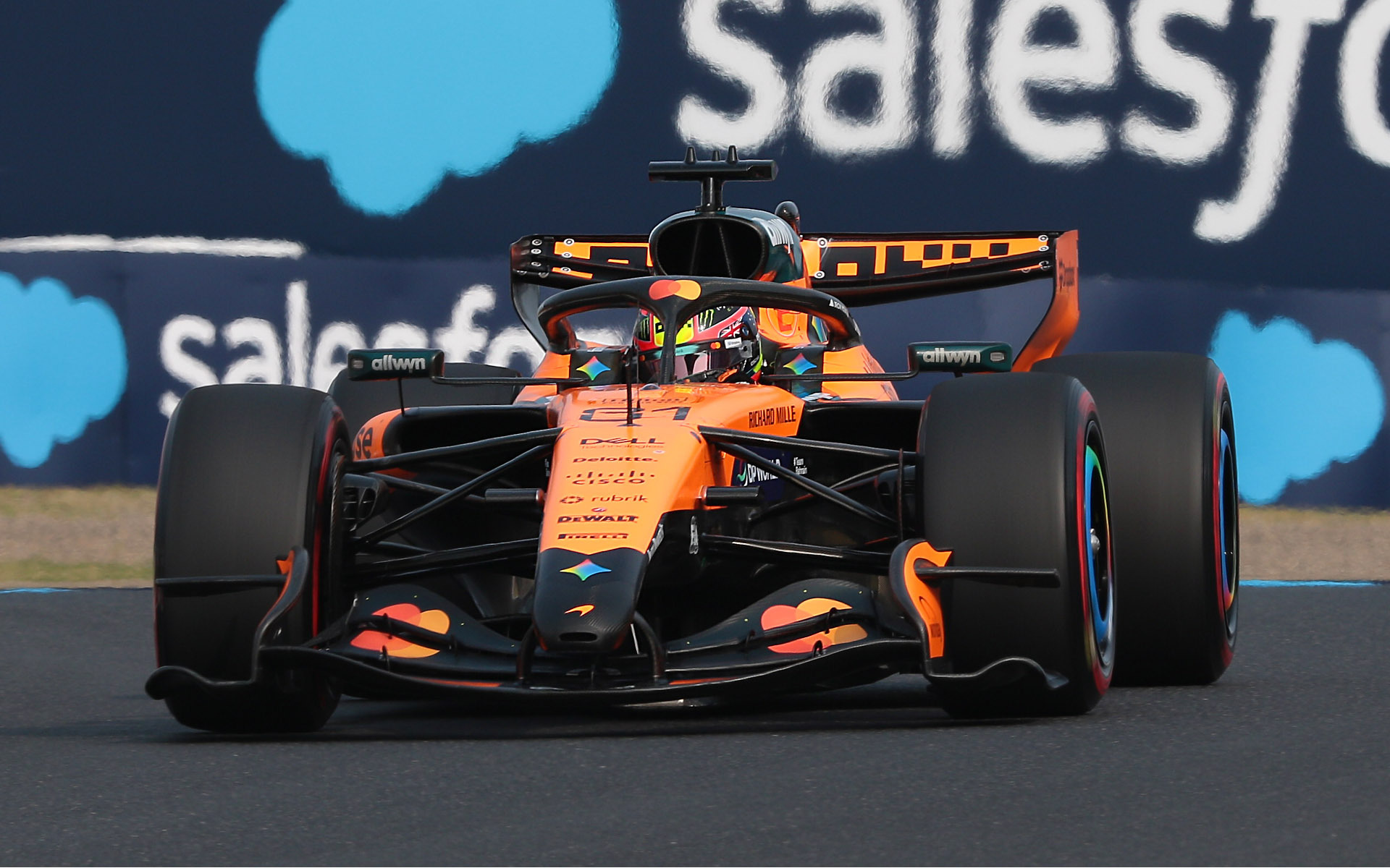 オスカー・ピアストリ選手（81号車 マクラーレン・メルセデス）