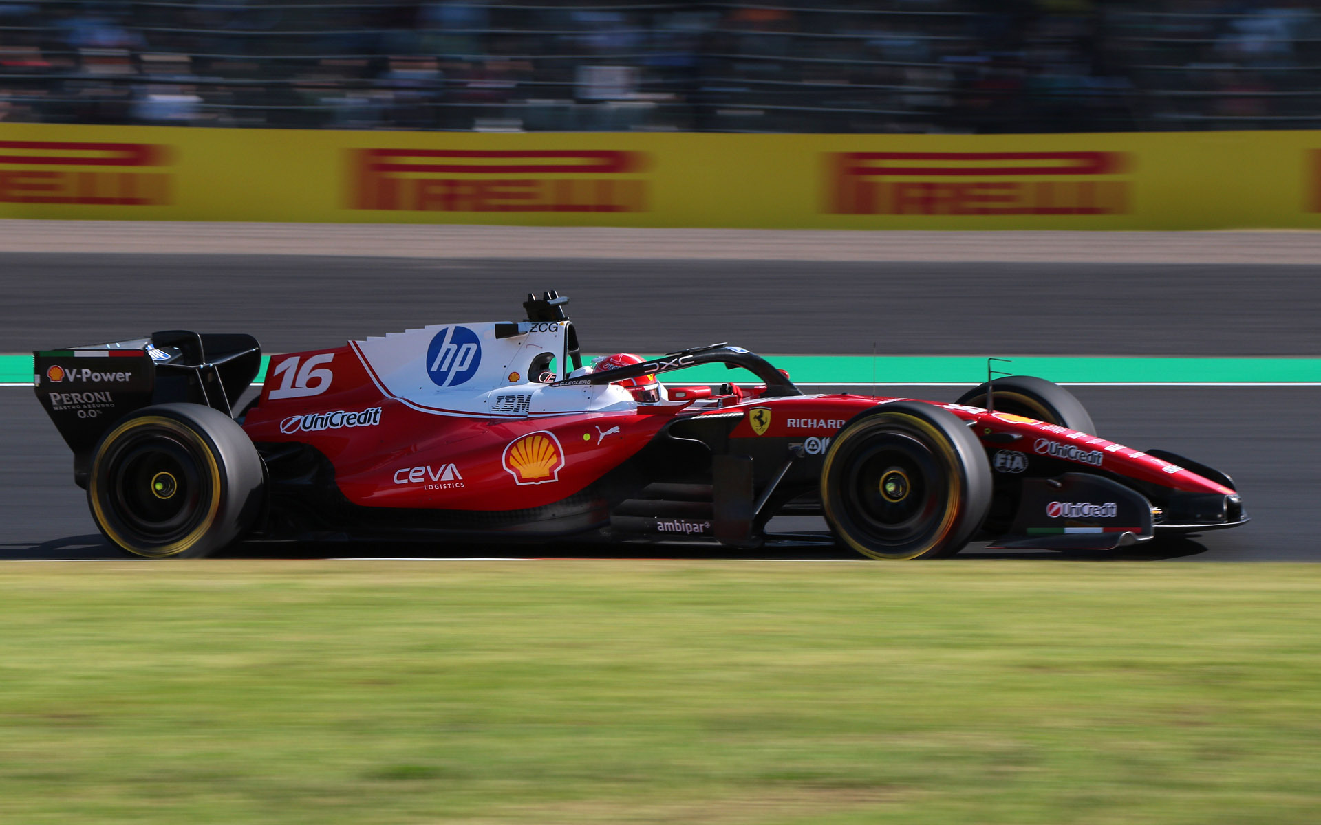 フェラーリ勢の最上位はシャルル・ルクレール選手（16号車 フェラーリ）