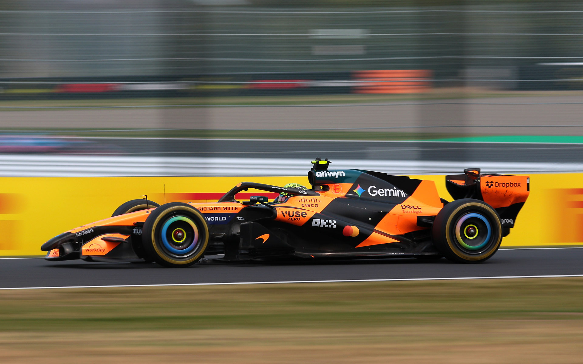 ランド・ノリス選手（1号車 マクラーレン・メルセデス）