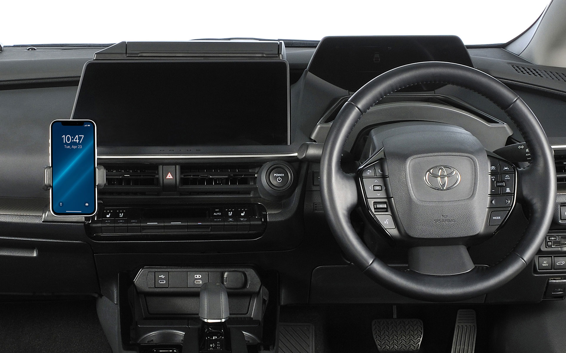 ナビやエアコンの操作性を妨げない設計