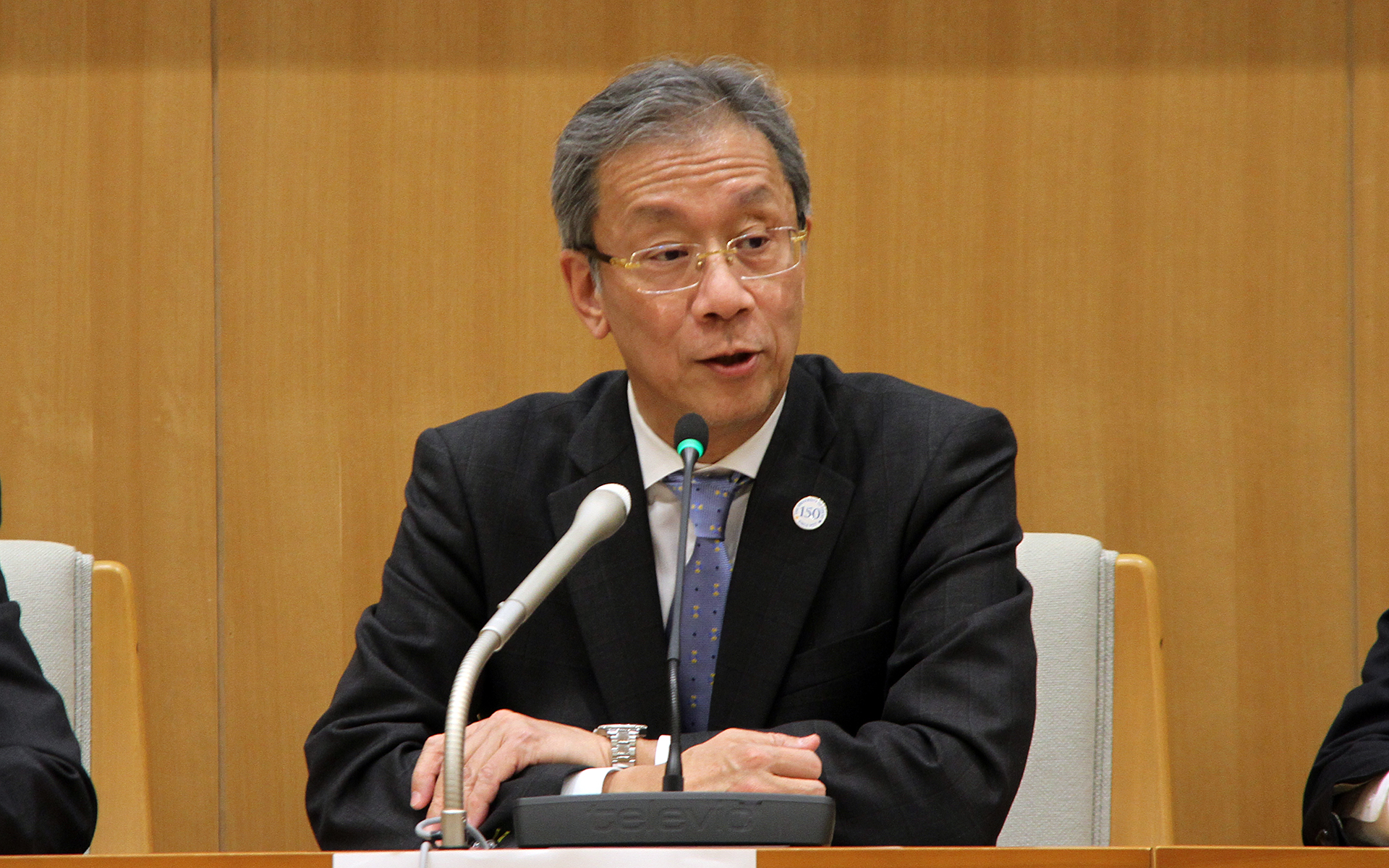 国立大学法人東京大学 総長 藤井輝夫氏