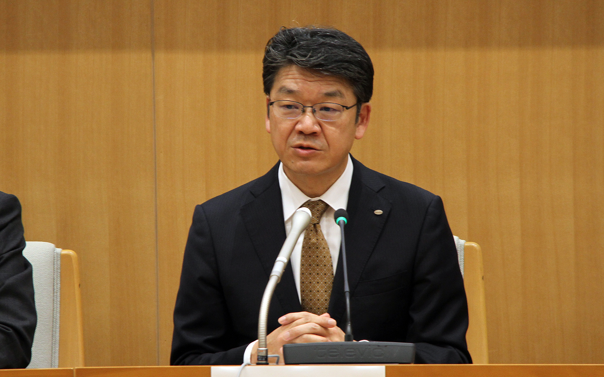 株式会社デンソー 代表取締役社長の林新之助氏