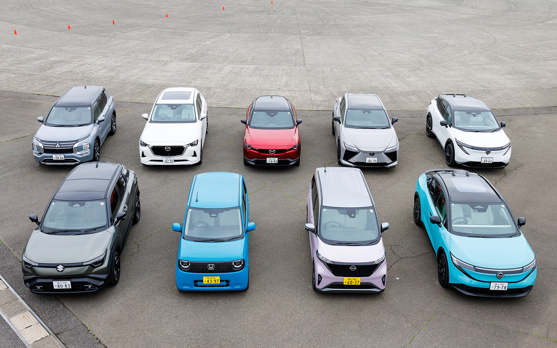 3月に行なわれたメーカー合同EV取材会。国内メーカーのBEV/PHEVを主とした最新電動モデルが一同に会し、各モデルに試乗することができた。今回はその第一弾としてレクサス「RZ550e“F SPORT”」編をお届けする