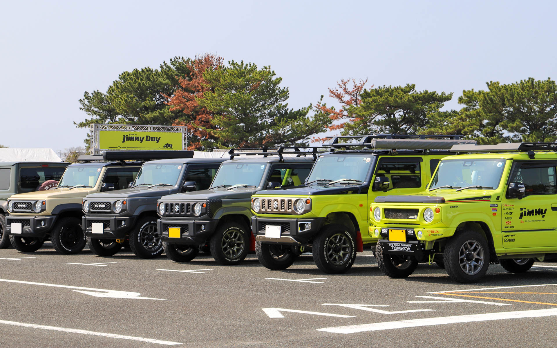 約1000台のジムニーが集まったジムニーユーザー向けイベント「SUZUKI Jimny Day in 湖西市」開催