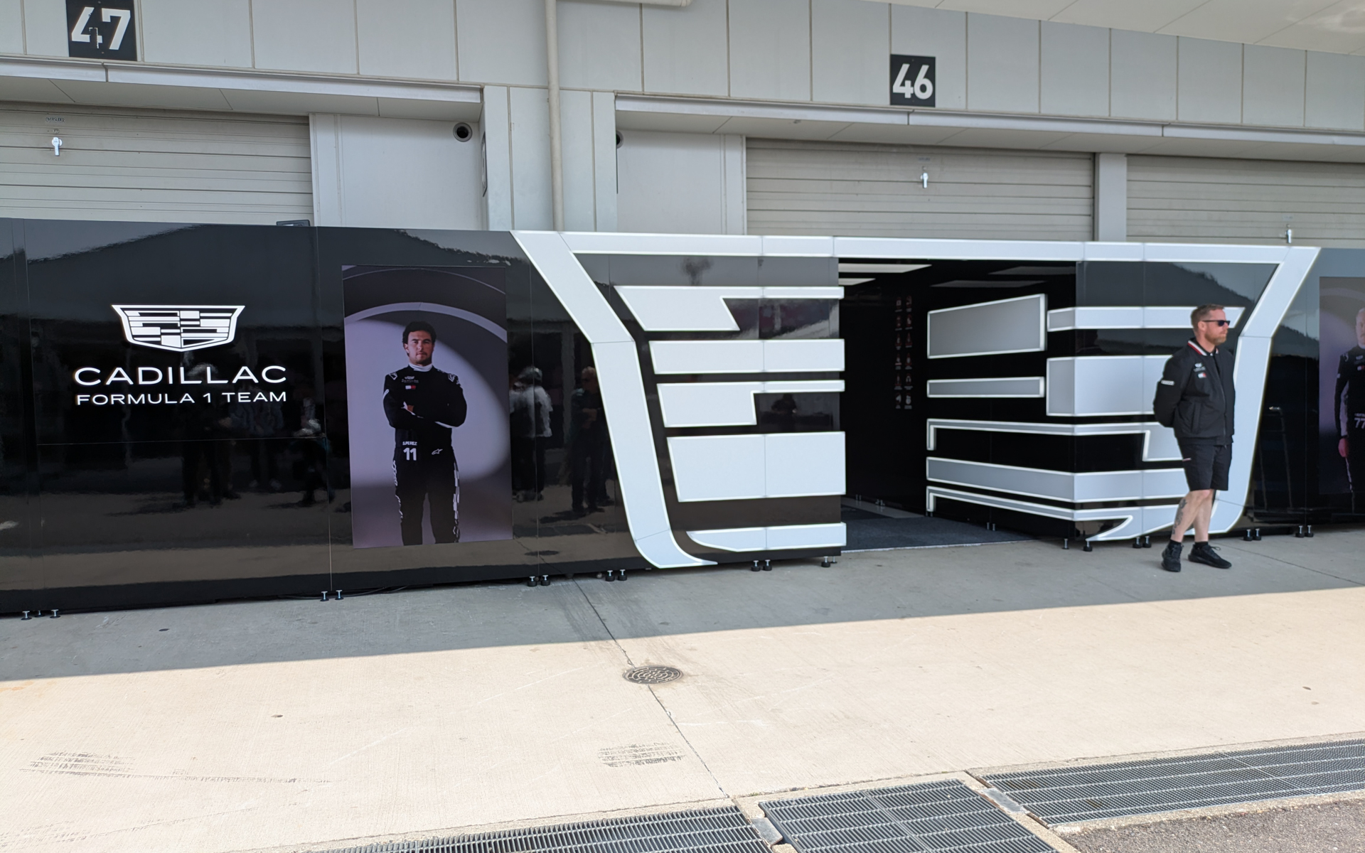 キャデラックのピット入口