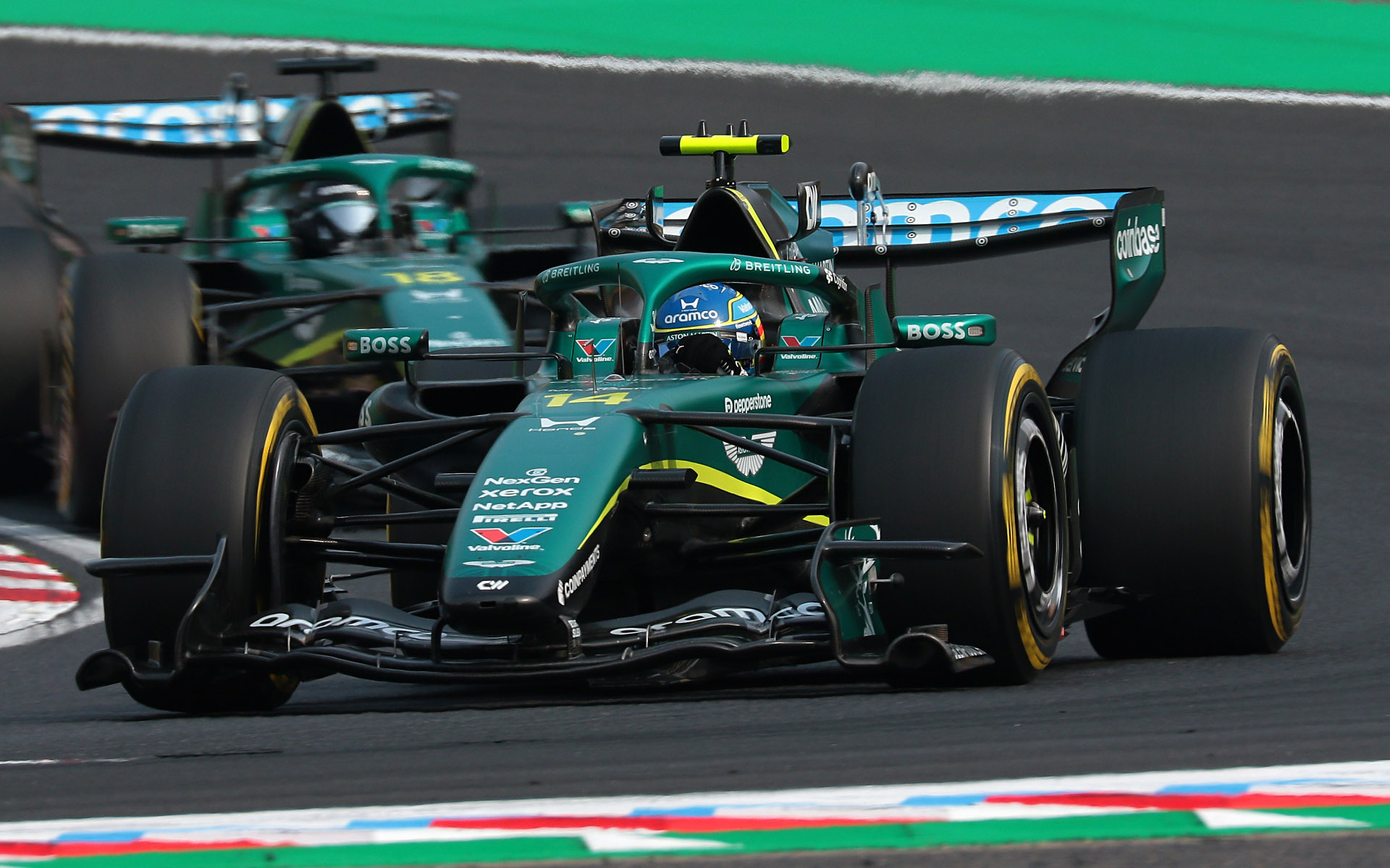 無事に完走を果たしたアストンマーティン・ホンダ