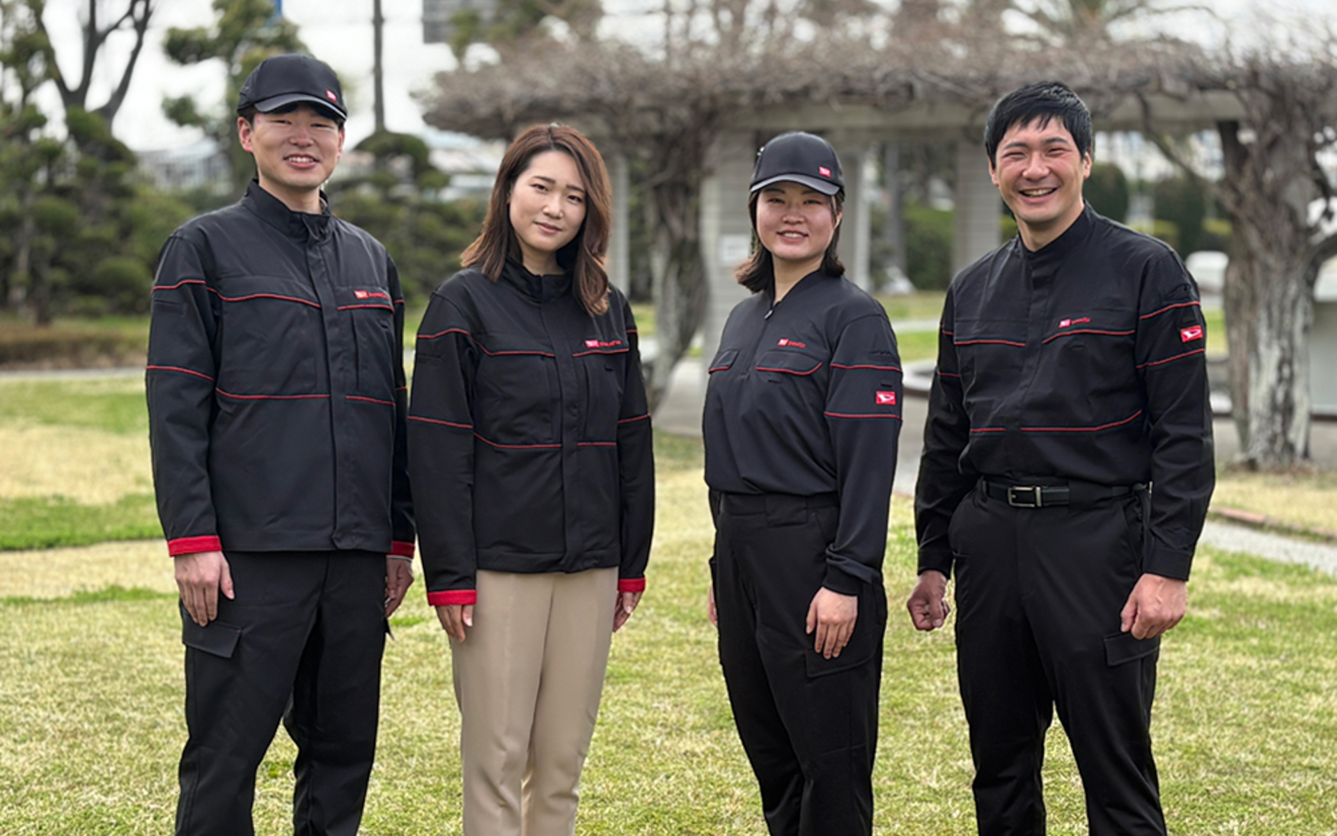 25年ぶりにリニューアルしたというダイハツのユニフォーム