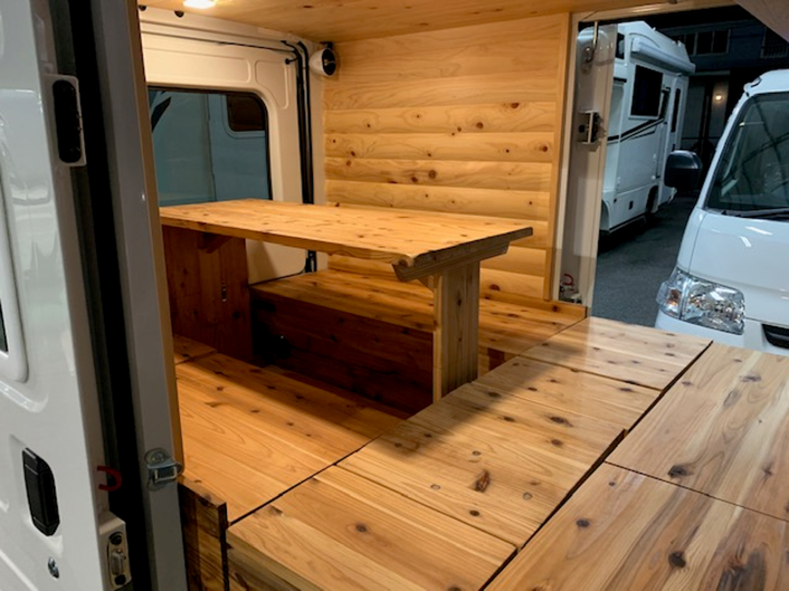 室内レイアウトはいろいろと変更できる