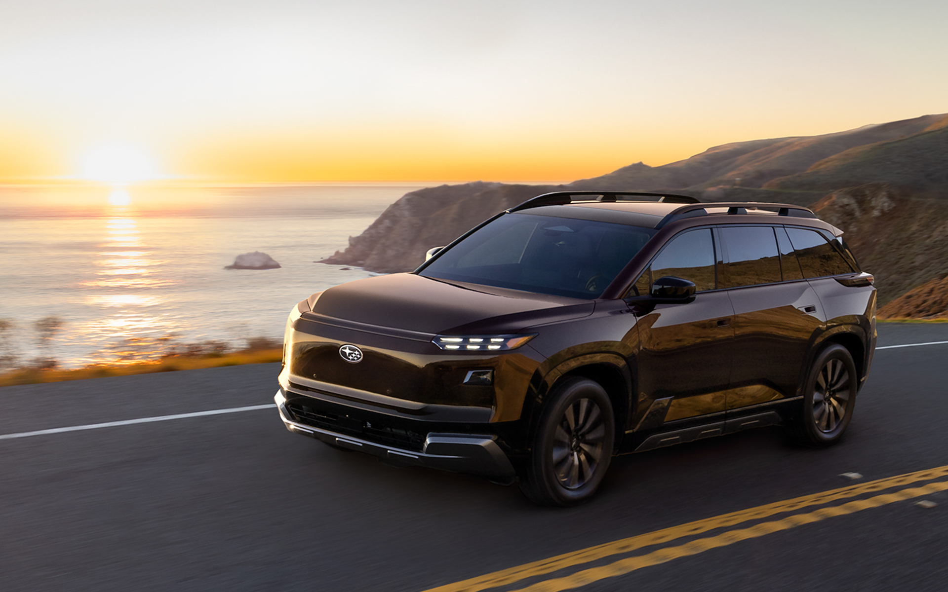 スバルは新型バッテリEV「ゲッタウェイ（米国仕様車）」を世界初公開した