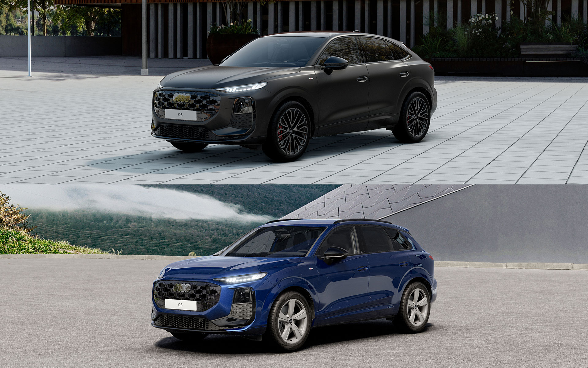 アウディが「Q3」シリーズ（欧州仕様車）を国内で初披露する