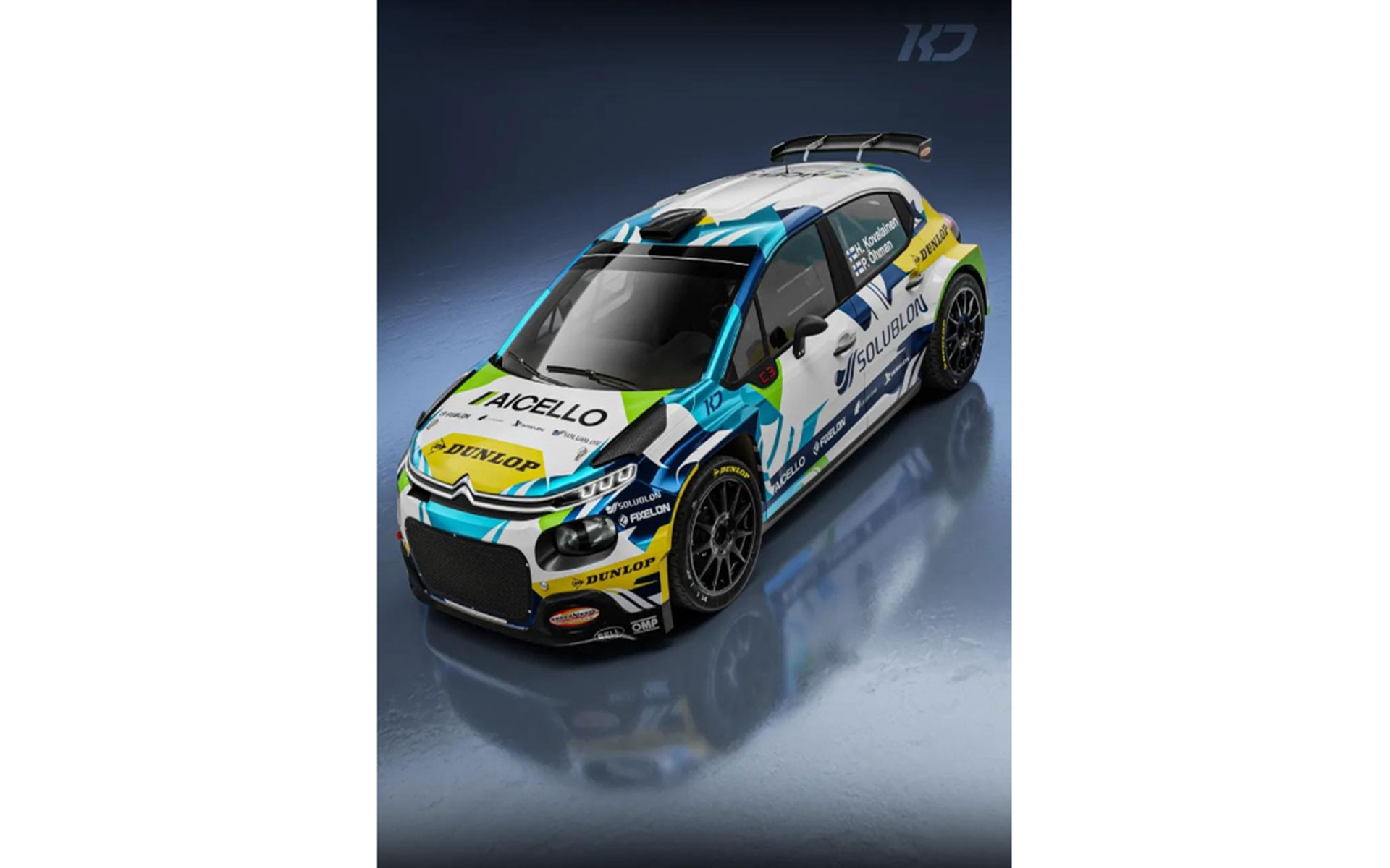 車両：シトロエンC3ラリー2