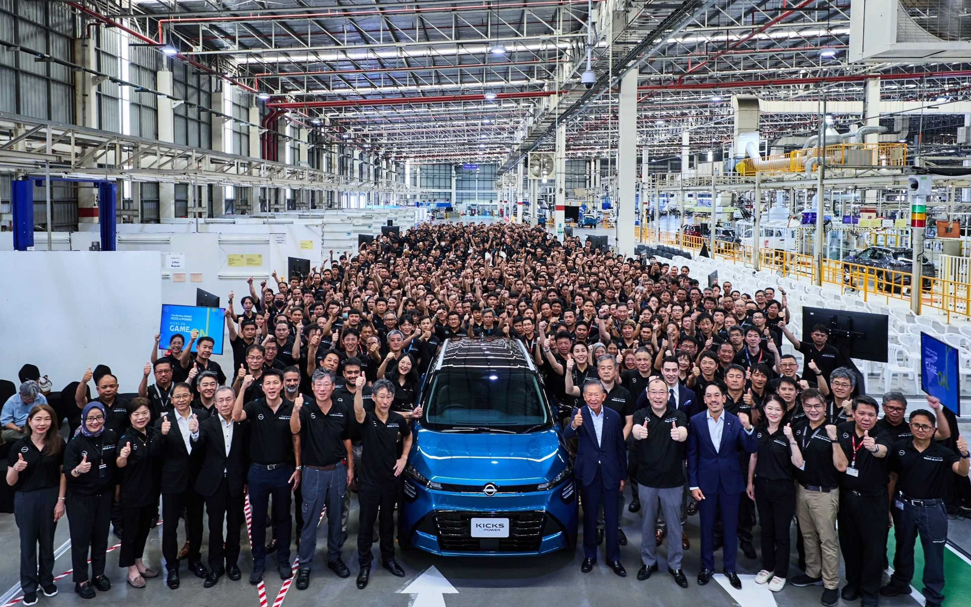 生産開始セレモニー