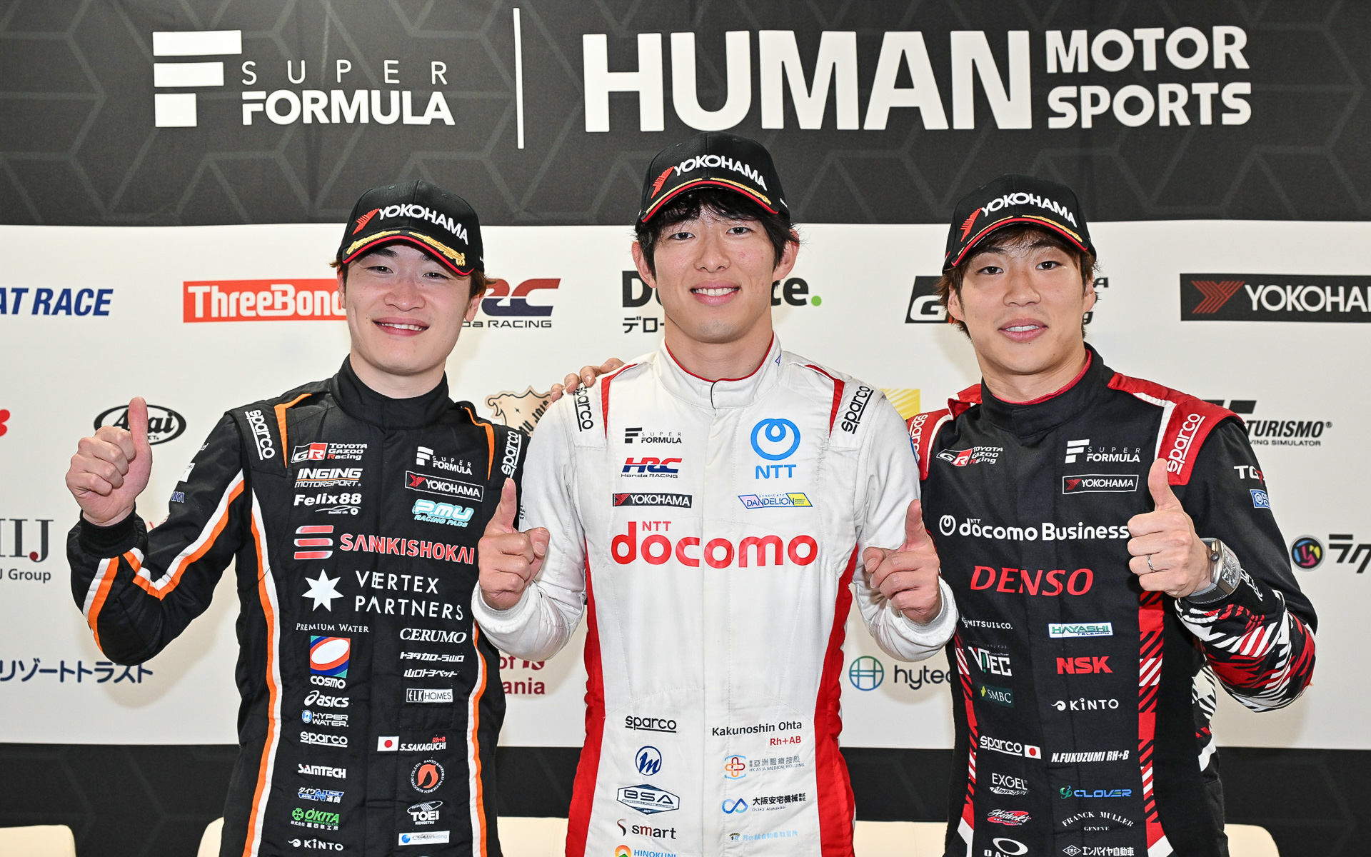 第2戦のトップ3