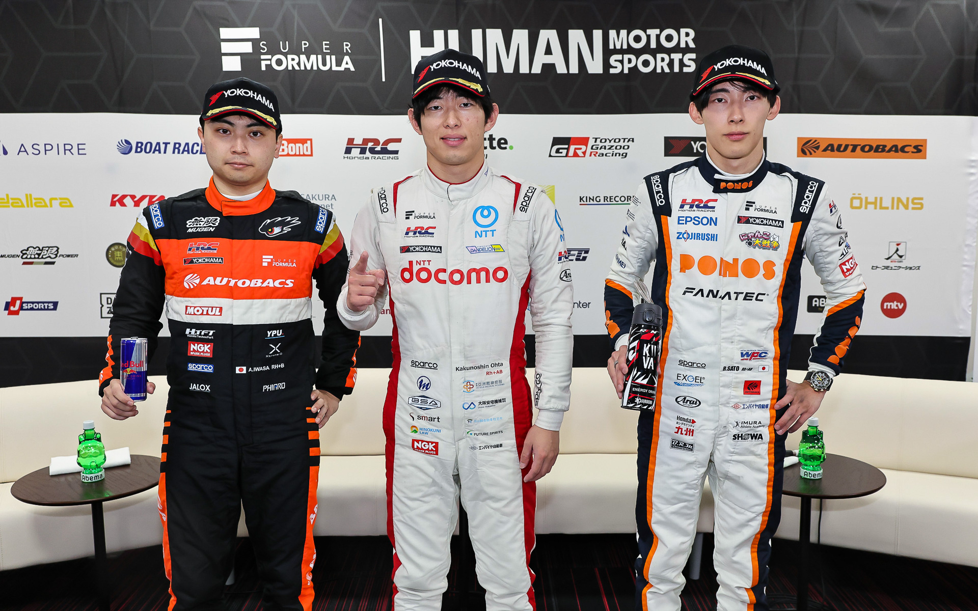 第1戦のトップ3