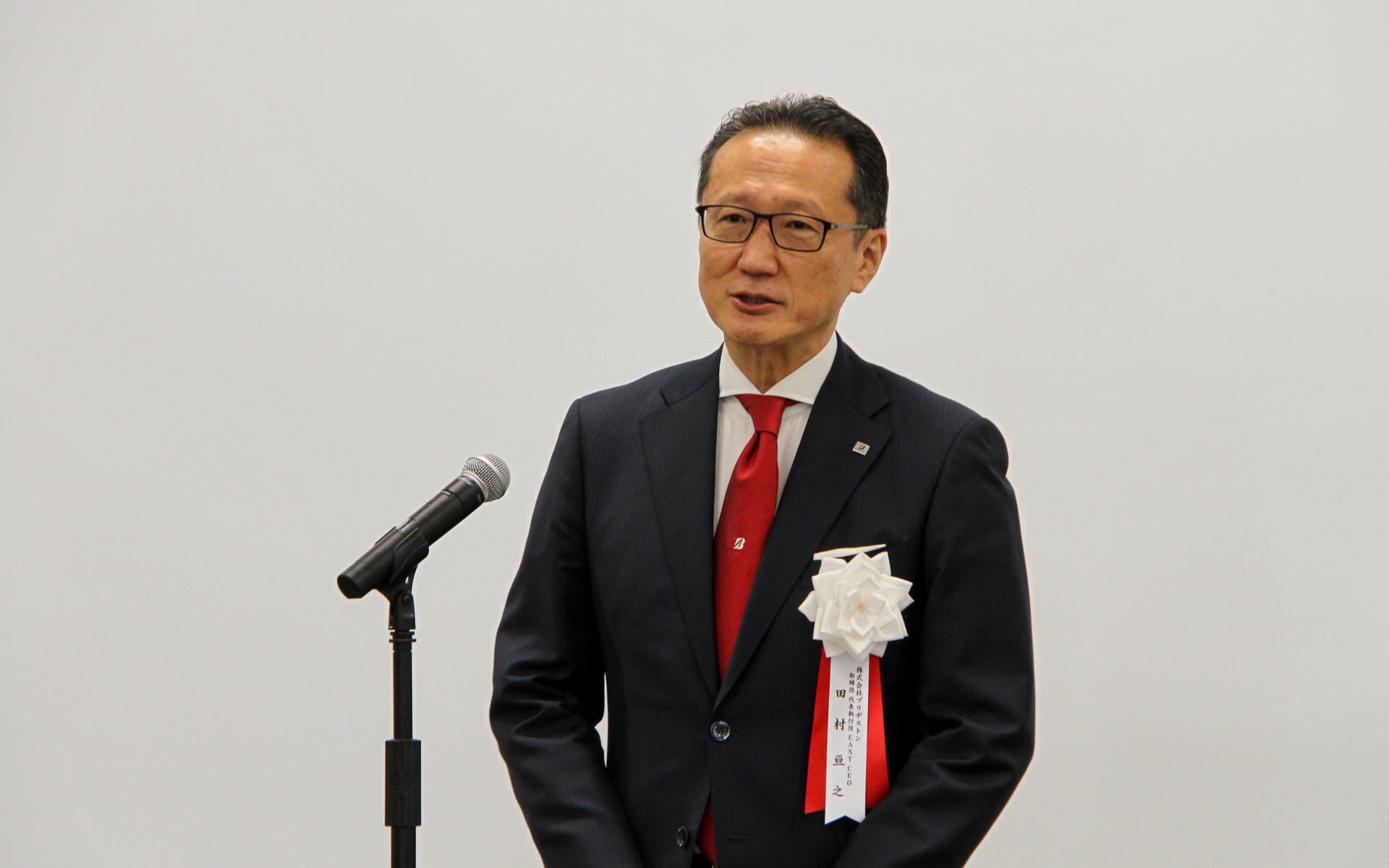 株式会社ブリヂストン 取締役 代表執行役 EAST CEOの田村亘之氏