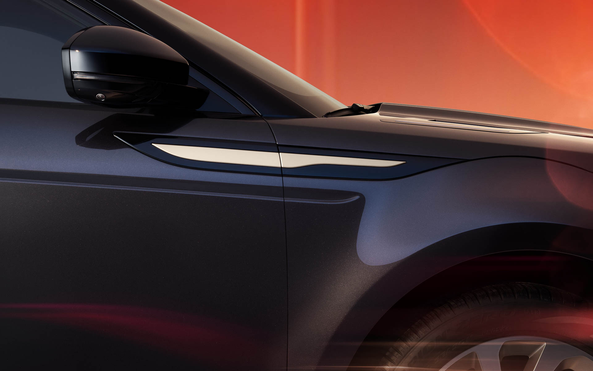 ディテールパーツが洗練性を際立てる