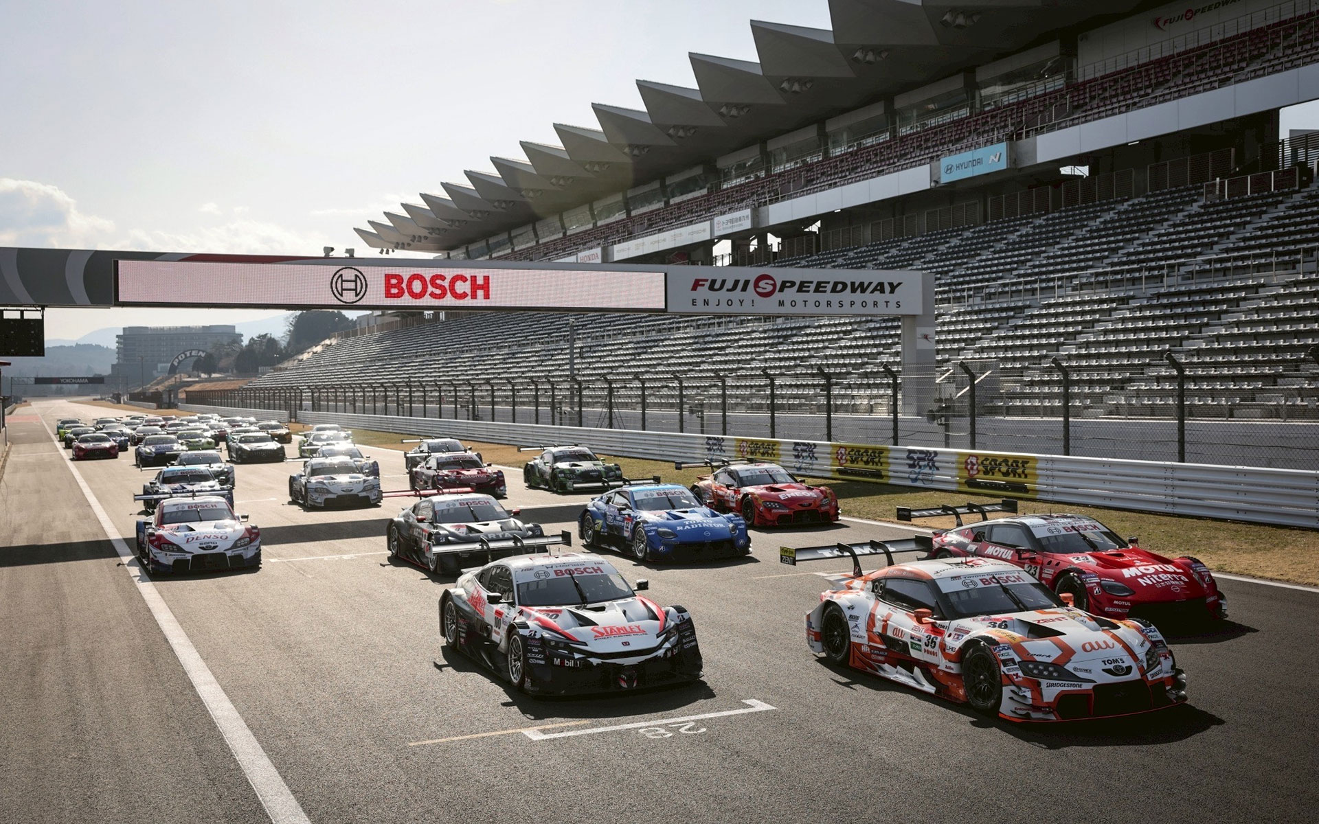 スーパーGTのオフィシャルスポンサーであるシリーズパートナーを2030年まで継続