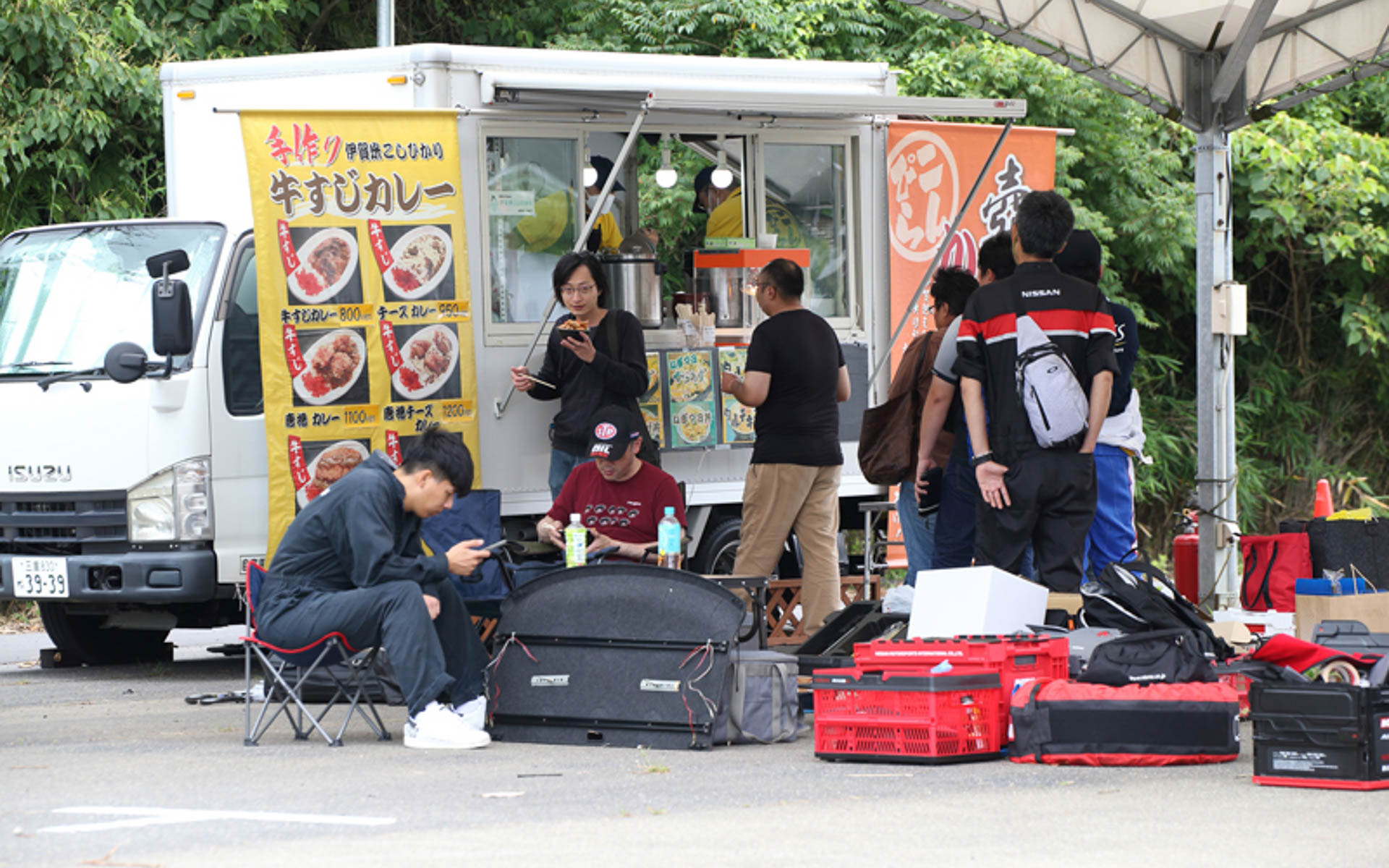 飲食ブースも出展される