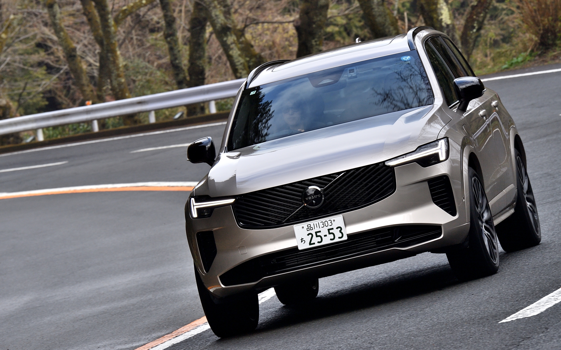 大きなボディだがしなやかにコーナリングしてくれる